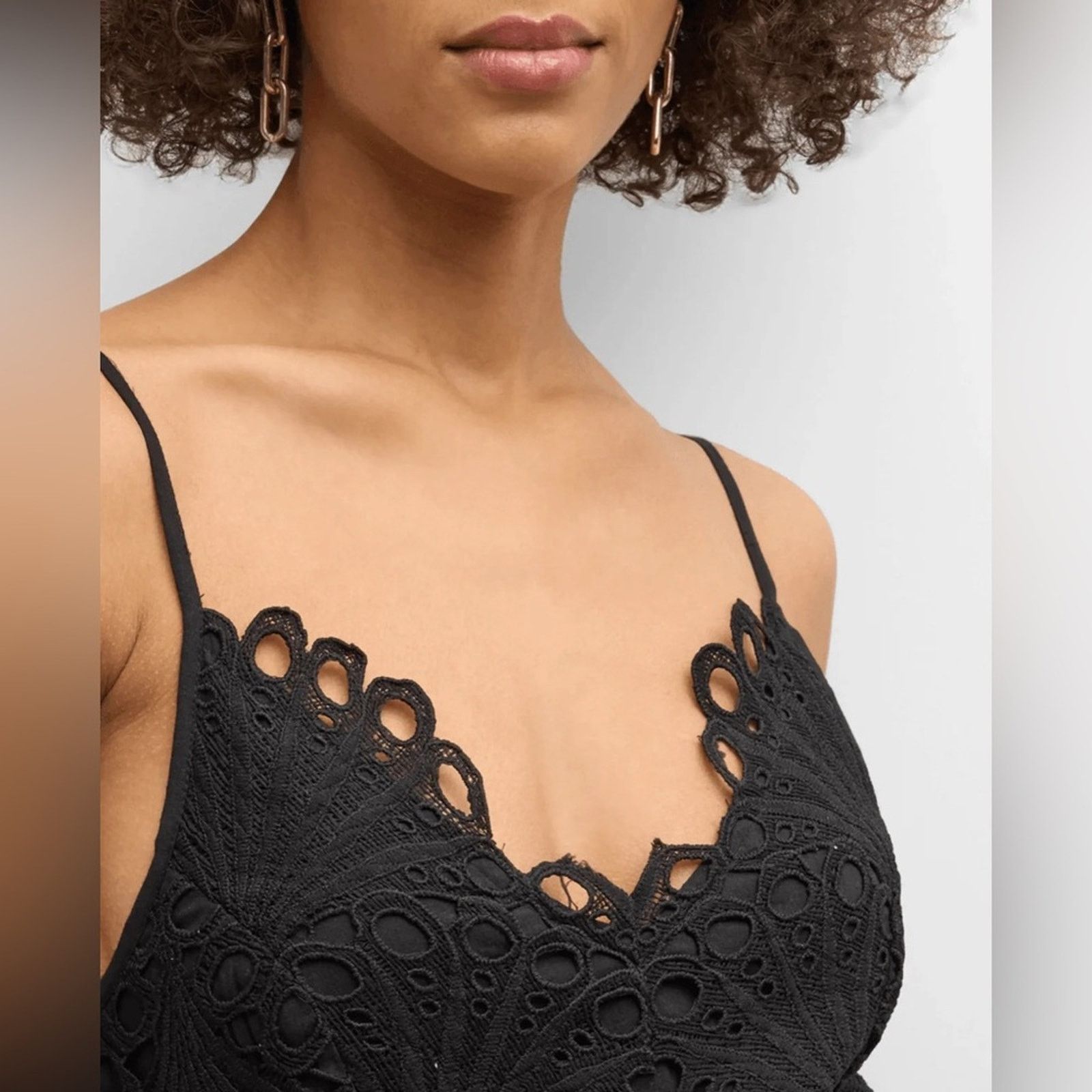 Ramy Brook NWT Ramy Brook Embroidered Belle Dress in Black size Small Size S / US 4 / IT 40 - 5 Thumbnail