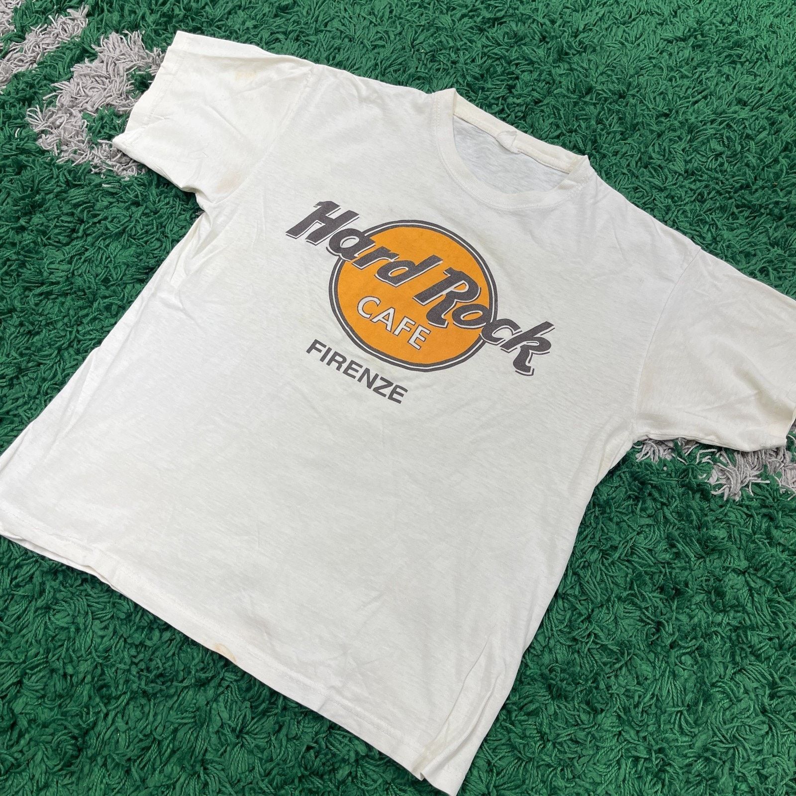 Hard Rock Cafe Hard Rock Cafe Florence graphic White Tee T Shirt Medium M Size US M / EU 48-50 / 2 - 2 Thumbnail
