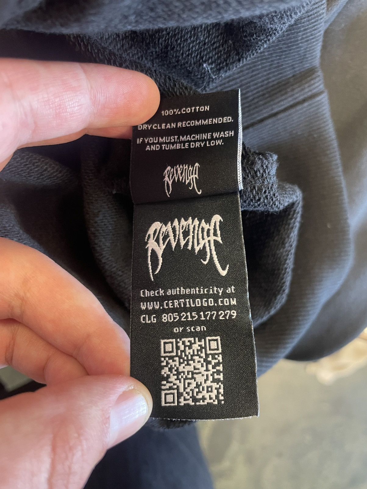 Revenge Revenge Hoodie Size US M / EU 48-50 / 2 - 6 Thumbnail