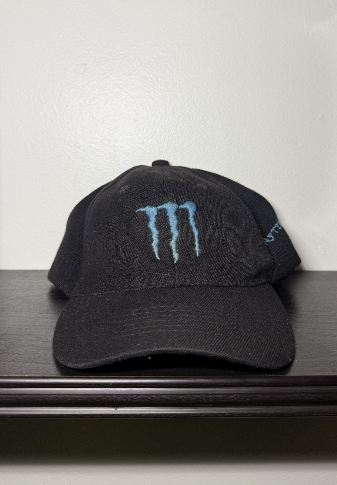 Other Y2K 2000s Embroidered Blue Monster Hat Size ONE SIZE - 1 Thumbnail