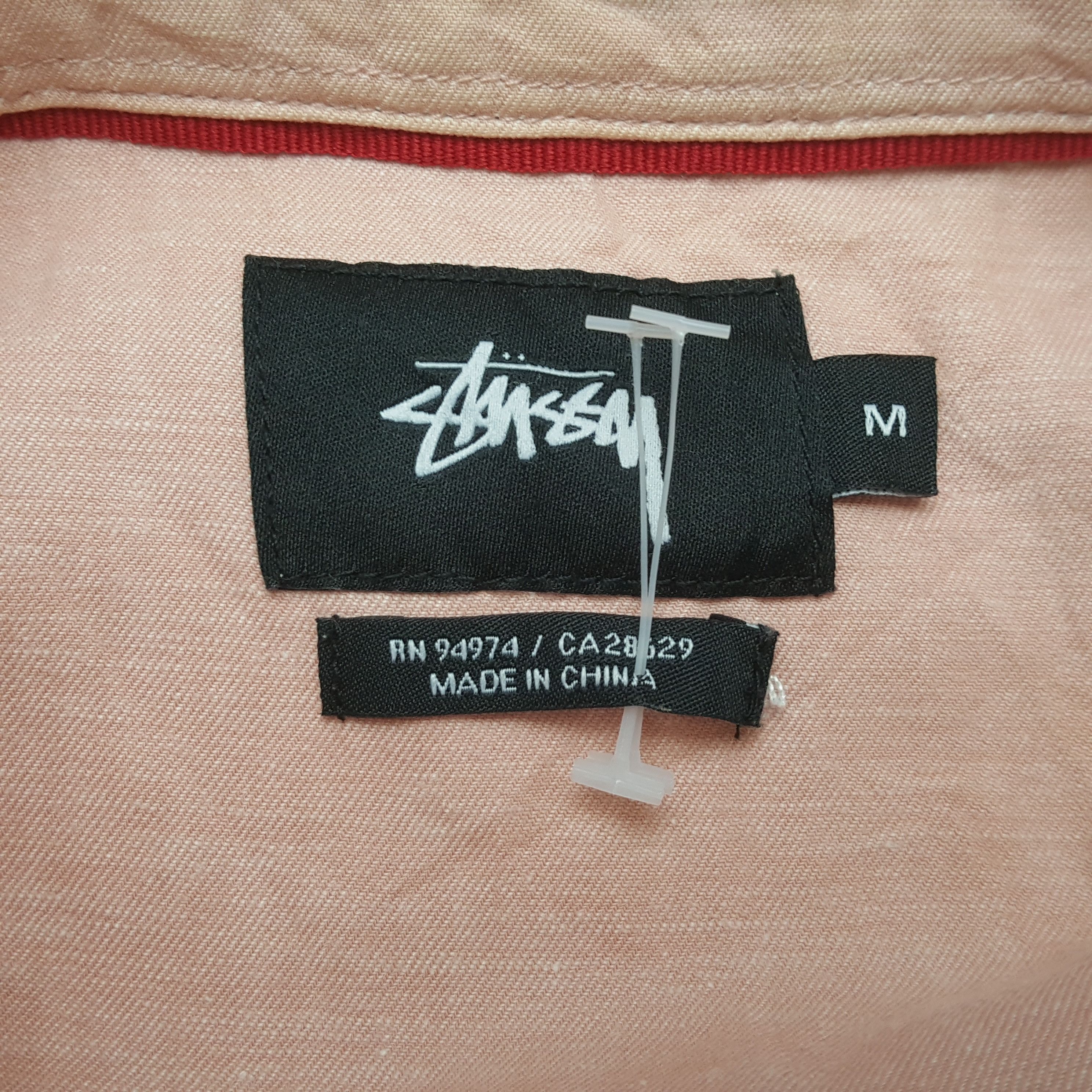 Stussy Vintage Stussy Streetwear Skateboard Logo Polos 32 Size US L / EU 52-54 / 3 - 5 Thumbnail