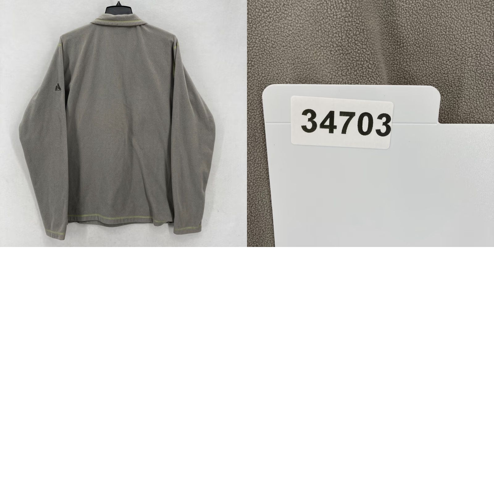 Eddie Bauer Eddie Bauer First Ascent Fleece Sweatshirt Mens XL Tall Gray Quarter Zip Camp Size US XL / EU 56 / 4 - 9 Thumbnail