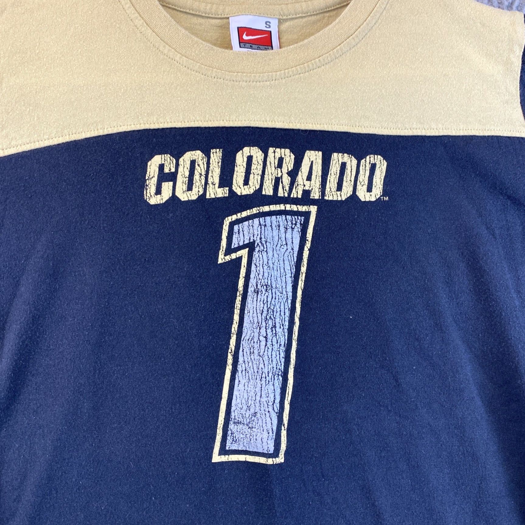 Nike Nike Colorado State Short Sleeve Shirt S Women’s Multicolor 91-18 Short Sleeve T-Shirt - Nike 91-18 Men’s? Size S / US 4 / IT 40 - 2 Thumbnail