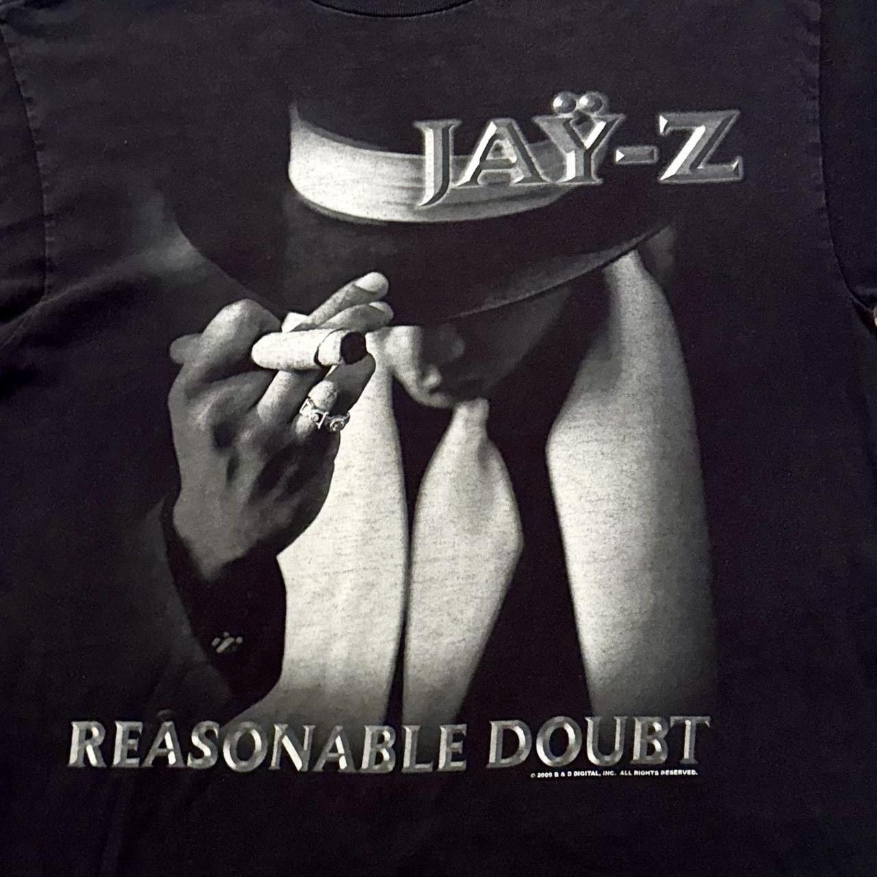 Jay-Z Vintage Jay-Z Reasonable Doubt Album Tee M/L Size US L / EU 52-54 / 3 - 1 Thumbnail