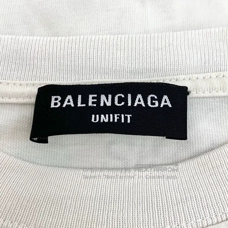Balenciaga Balenciaga White Logo Letter Printed Round Neck Short Slee Size US XS / EU 42 / 0 - 6 Thumbnail