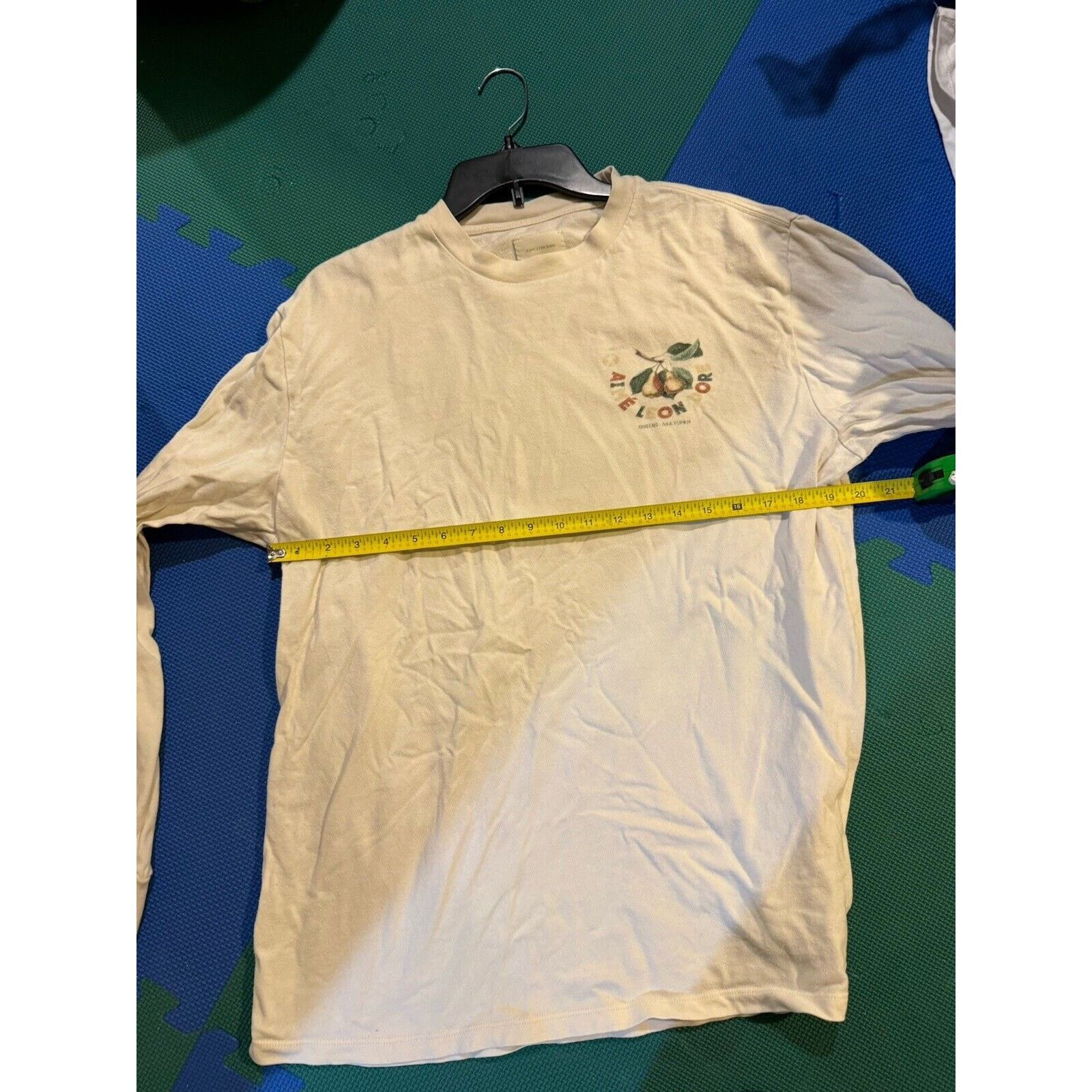 Aime Leon Dore Aime Leon Dore Long Sleeve Tee T Shirt L White New York Tee Size US L / EU 52-54 / 3 - 6 Thumbnail