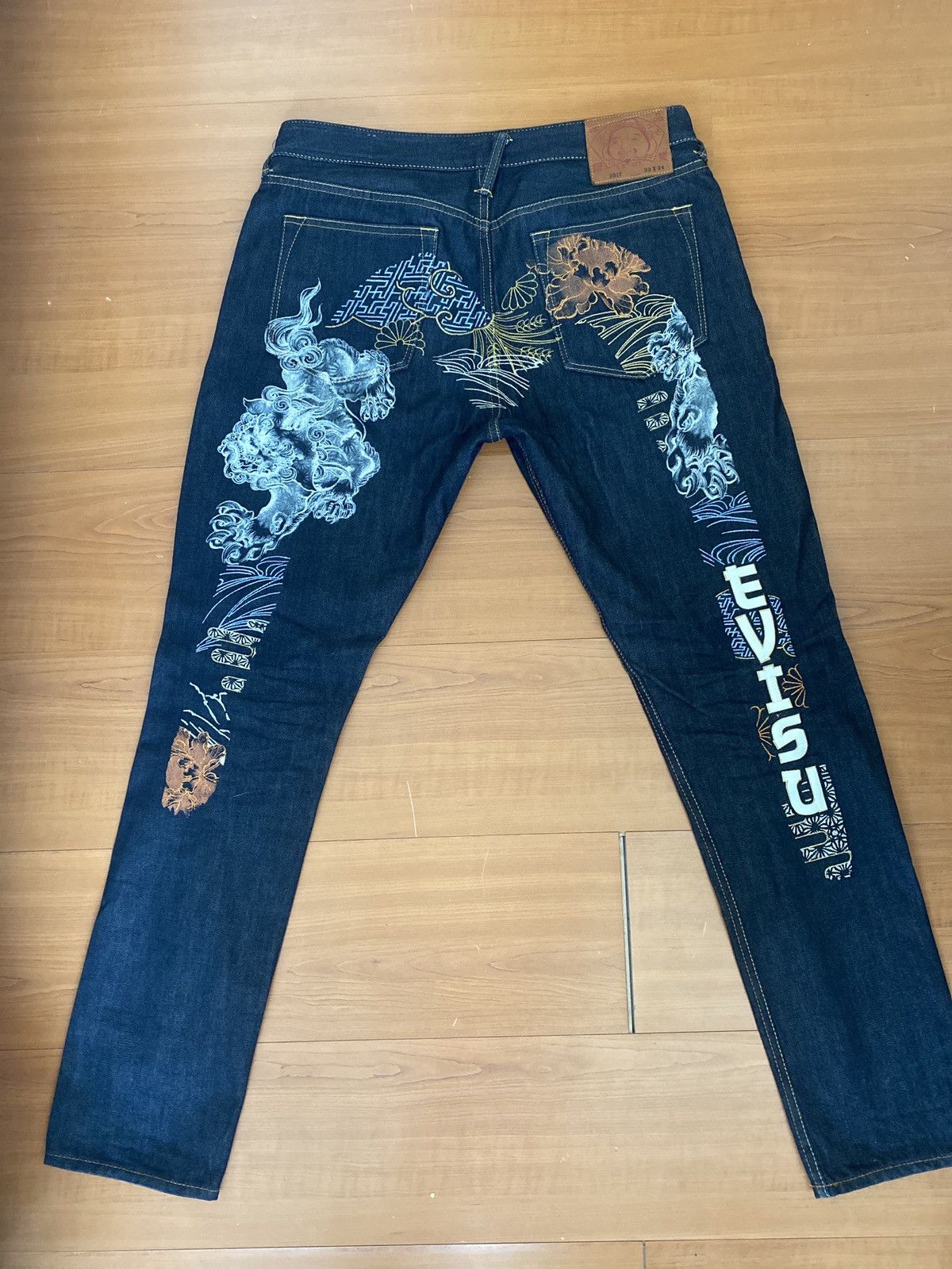 Evisu Evisu 2017 KOMANIU AND JAPANESE-PATTERN DAICOCK Size US 33 - 6 Thumbnail