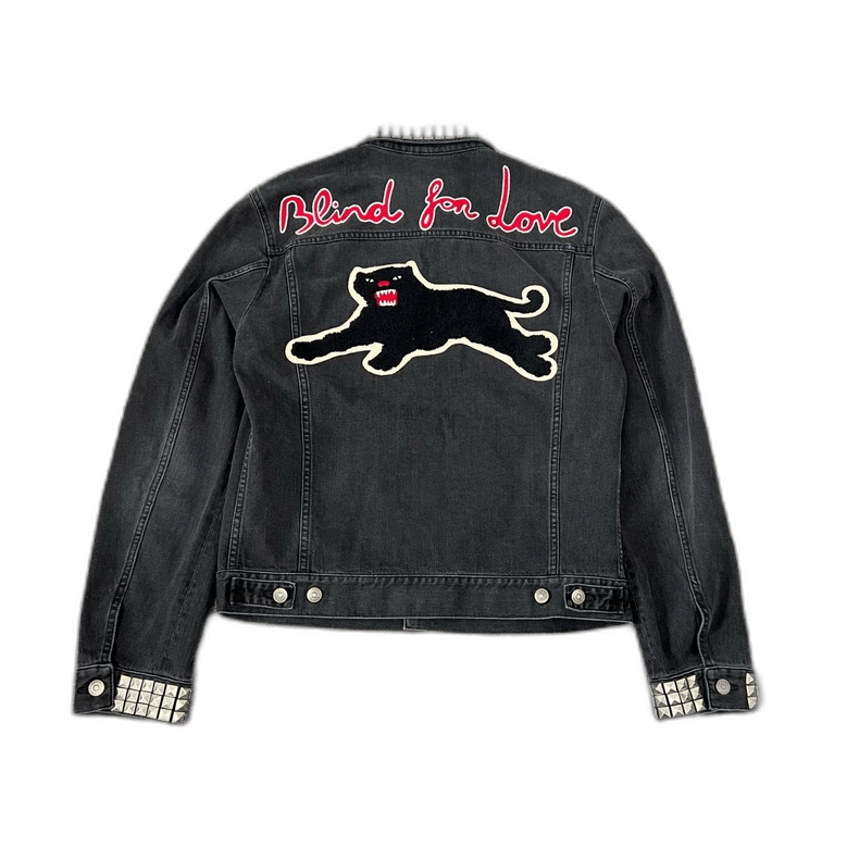 Gucci Gucci Black Panther Denim Jacket-2507 Size US L / EU 52-54 / 3 - 7 Thumbnail
