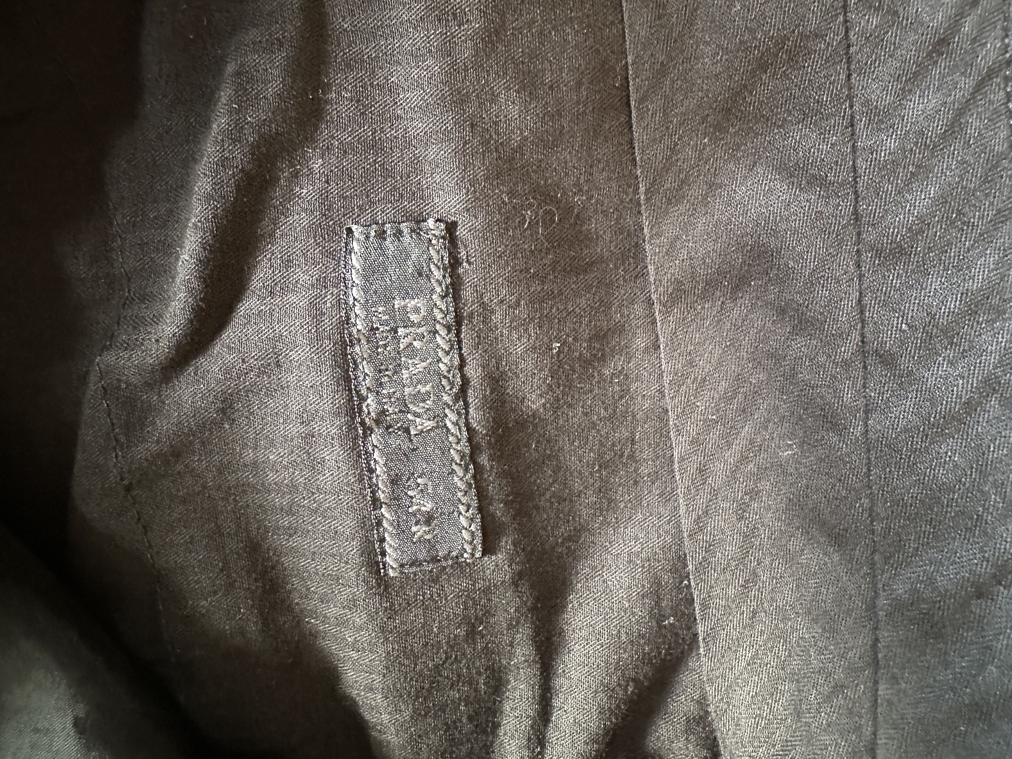 Prada Prada Pleated Wool Straight Leg Trousers Size US 36 / EU 52 - 5 Thumbnail