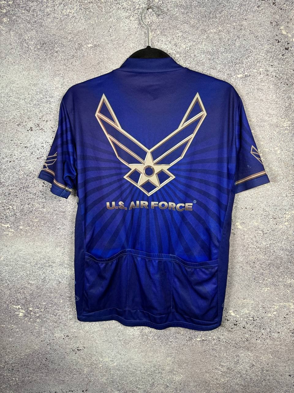 Other Primal Wear Air Force Cycling Jersey Men's Large Blue Size US L / EU 52-54 / 3 - 10 Thumbnail