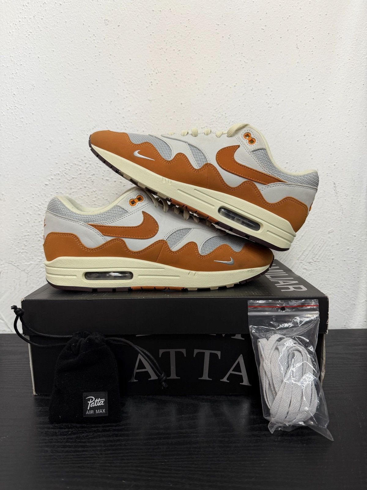 Patta Patta Nike Air Max 1 Monarch Size US 11 / EU 44 - 1 Thumbnail