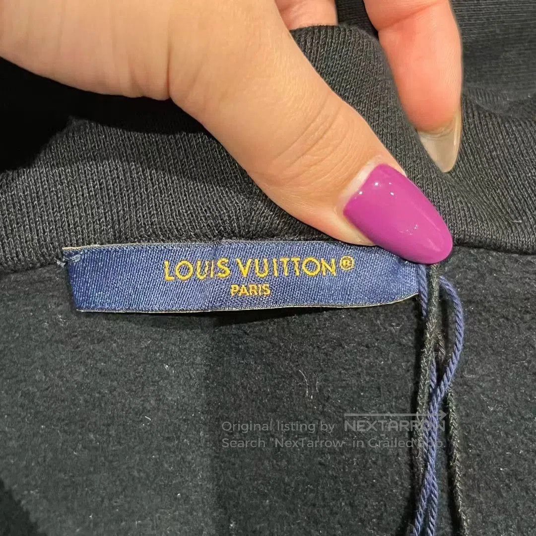Louis Vuitton louis vuitton black zip hoodie with logo. Size US M / EU 48-50 / 2 - 3 Thumbnail