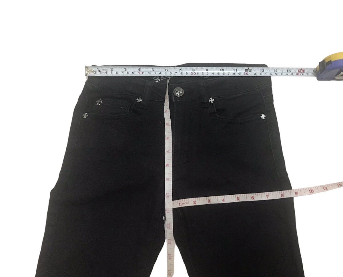 Japanese Brand CH CHROME HEART BLACK PANTS Size US 27 - 11 Thumbnail