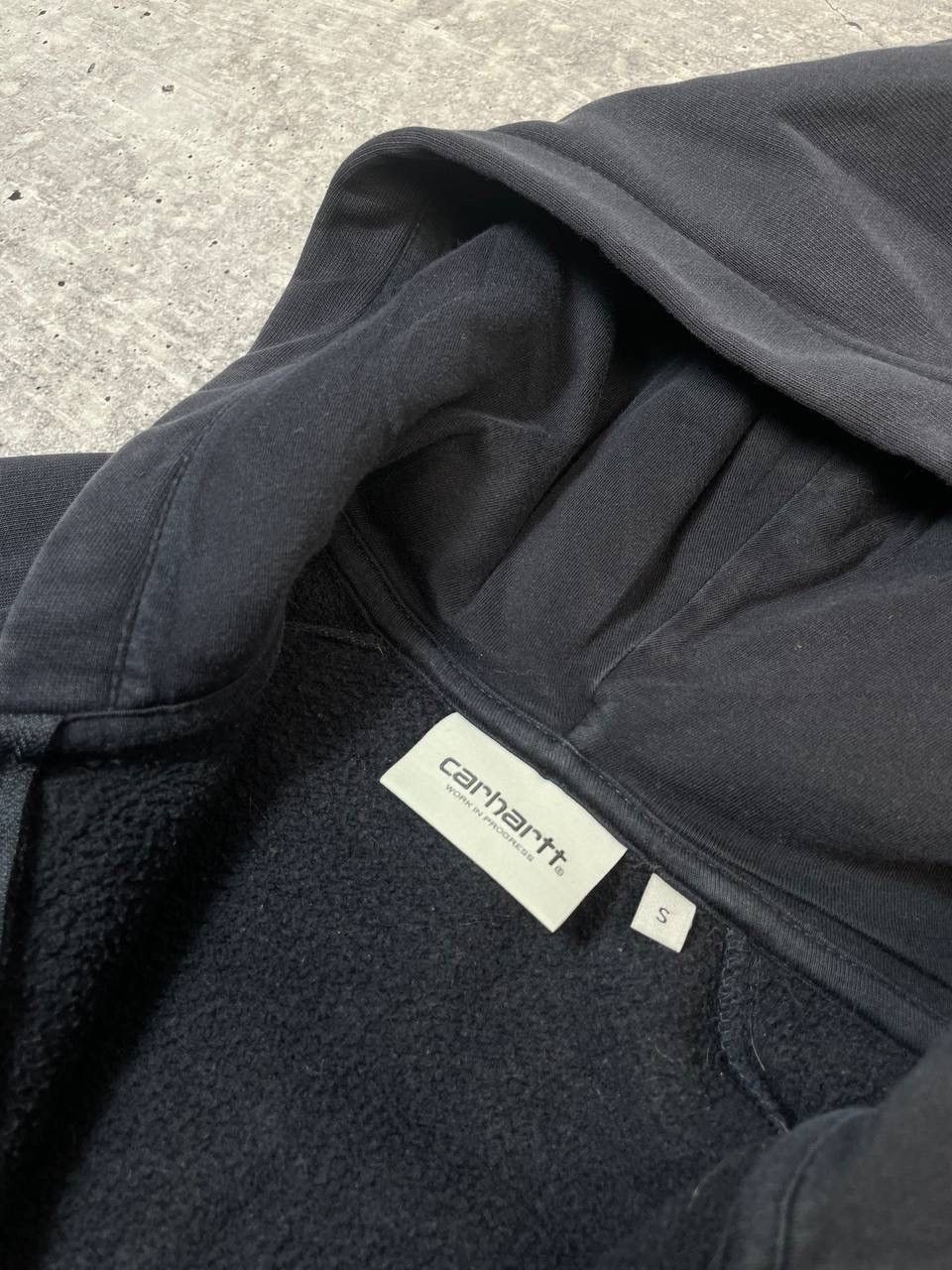 Carhartt Vintage Carhartt Workwear Navy Zip Up Hoodie Y2K Size US S / EU 44-46 / 1 - 4 Thumbnail