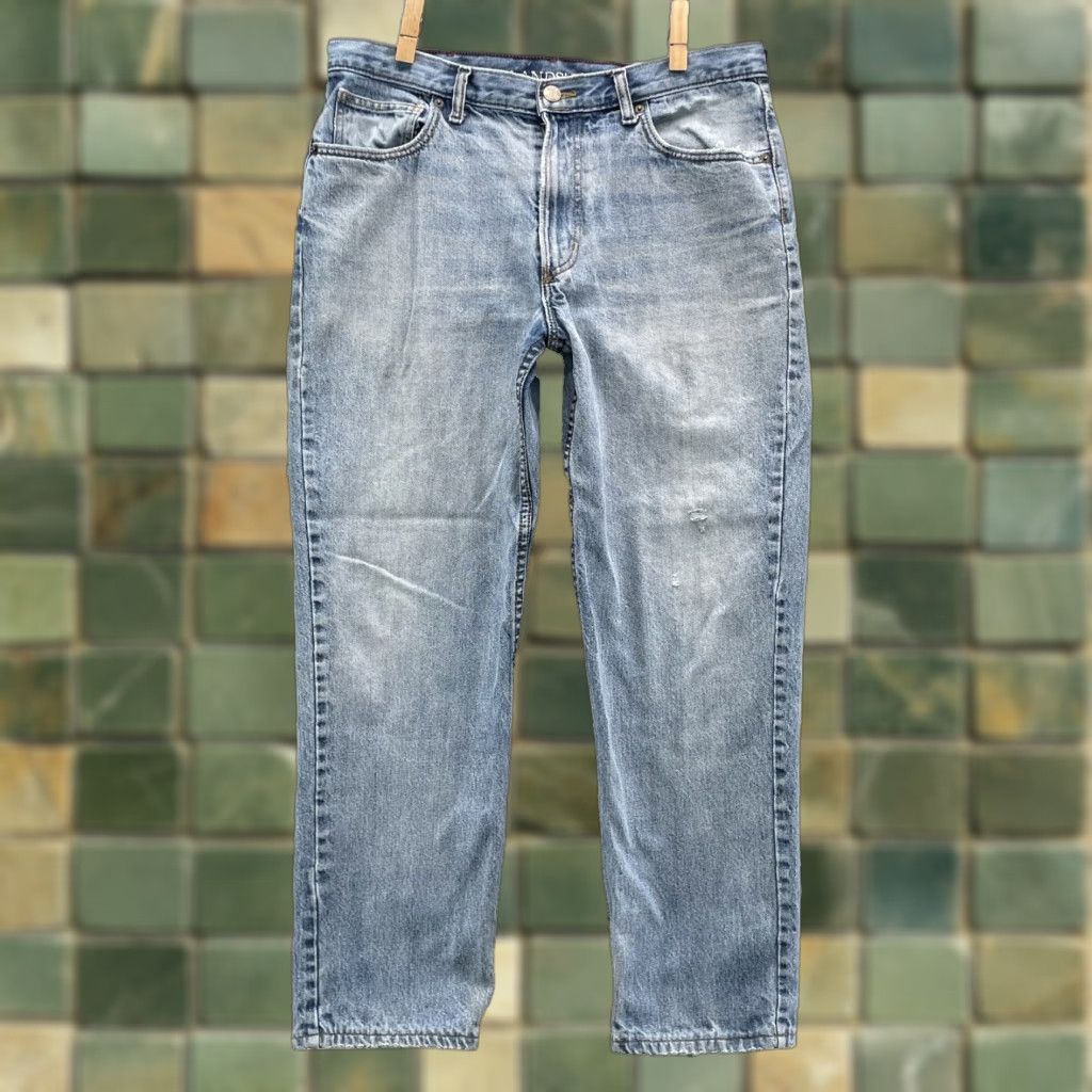 Lands End Jeans Mens 36x28* Traditional Fit Y2k Streetwear Workwear Academia 90s Shirt Mens Jeans