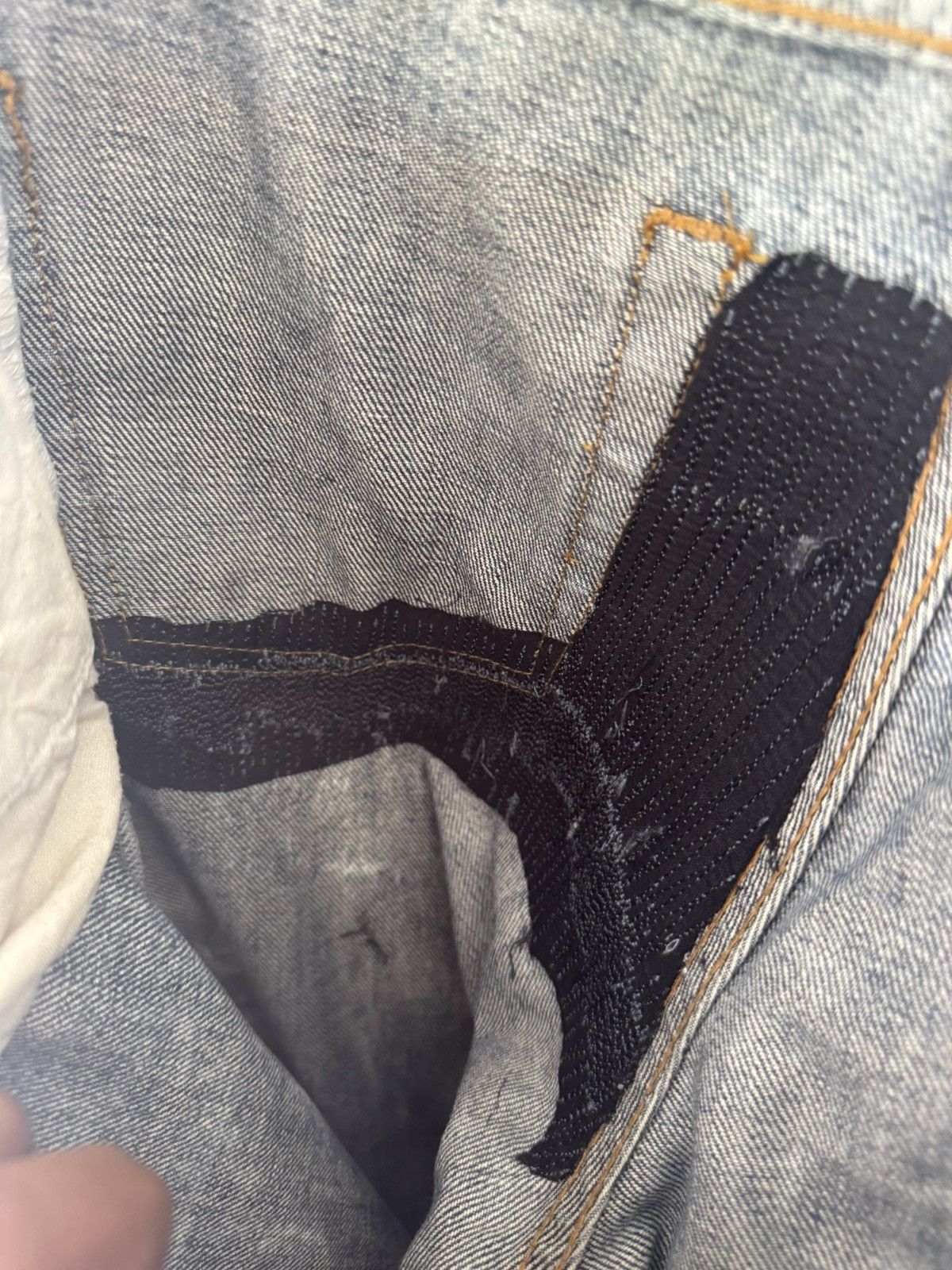 Helmut Lang 🔥RARE🔥VINTAGE HELMUT LANG PAINTER JEANS 1998 CLASSIC CUT Size US 29 - 11 Thumbnail