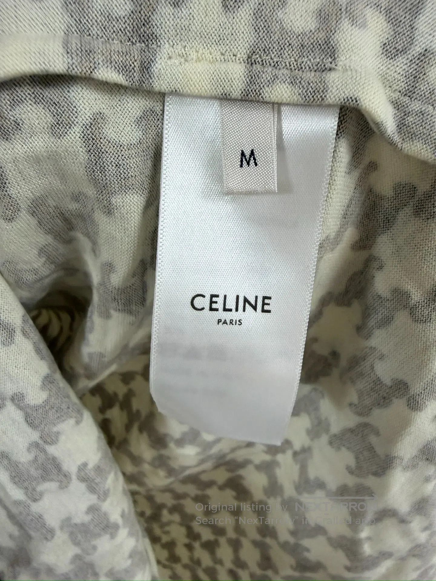 Celine CELINE Monogrammed Printed Dress| Size M / US 6-8 / IT 42-44 - 4 Thumbnail