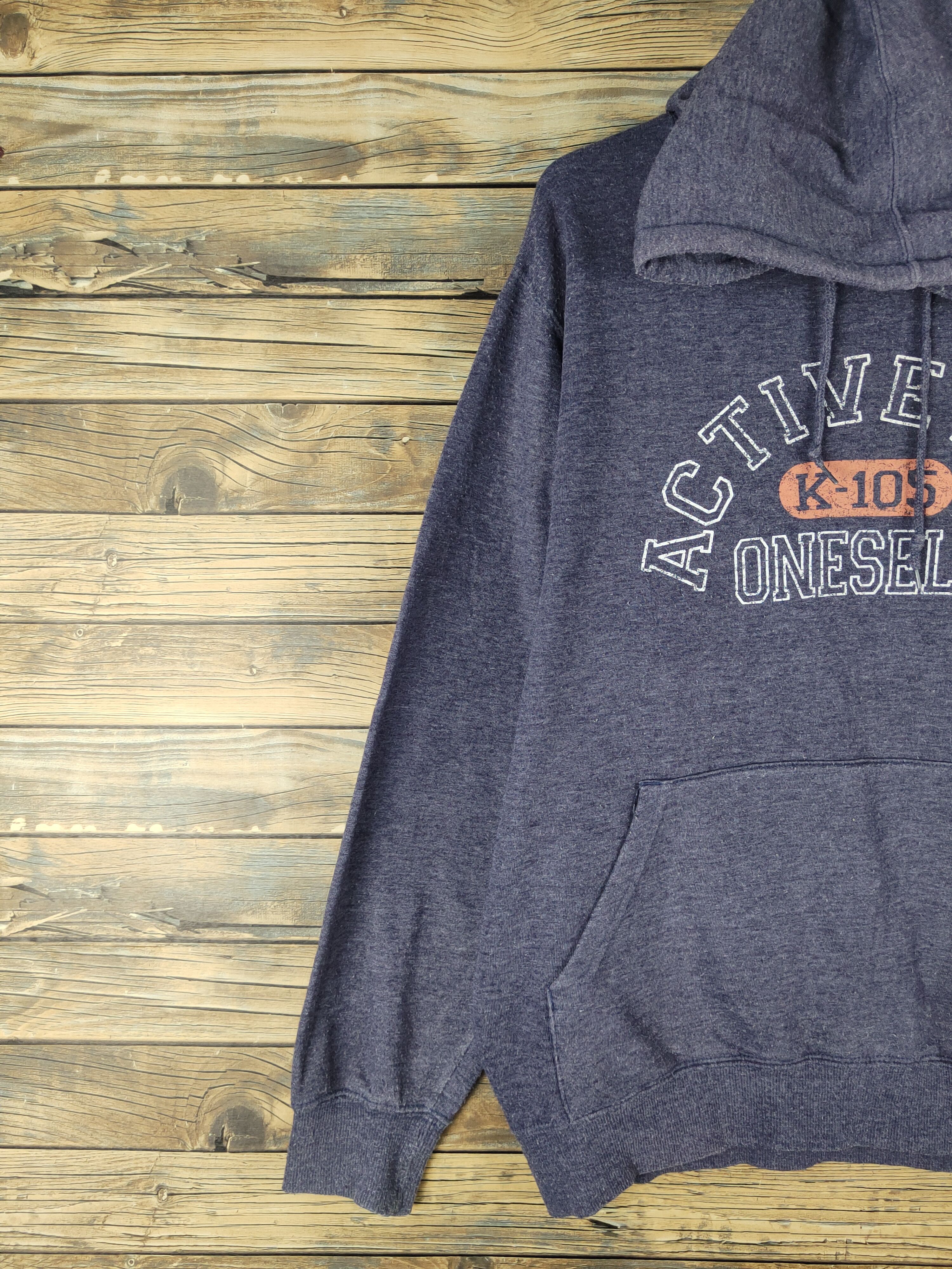 Japanese Brand DL Hill Crop Purple Hoodie Sweatshirts #2453 Size US L / EU 52-54 / 3 - 4 Thumbnail