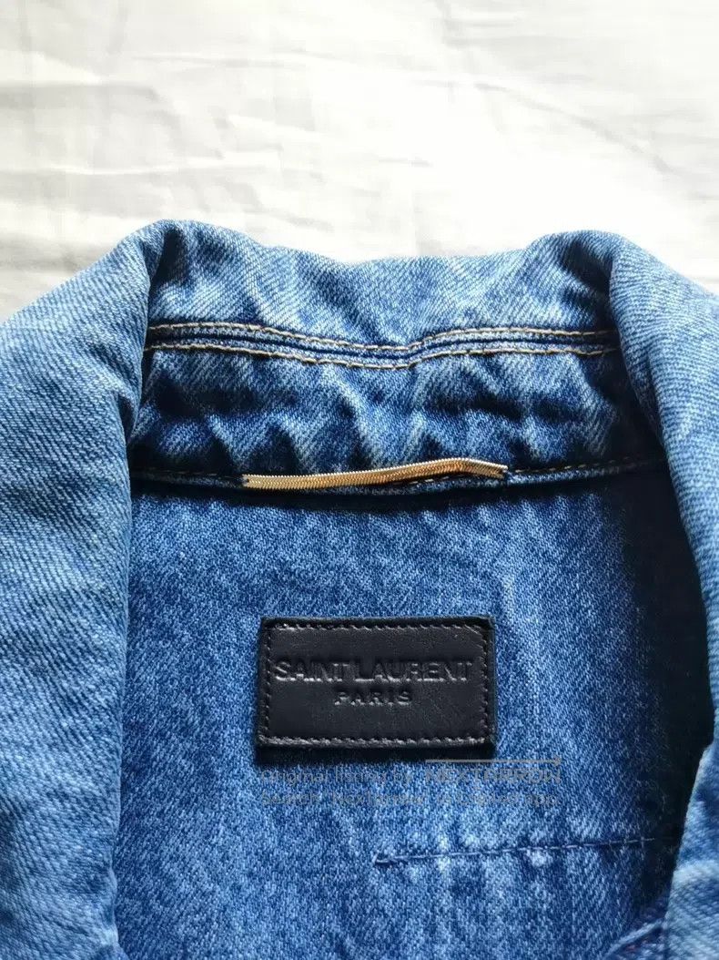 Saint Laurent Paris Saint Laurent Paris Denim Jacket i Size US XS / EU 42 / 0 - 3 Thumbnail
