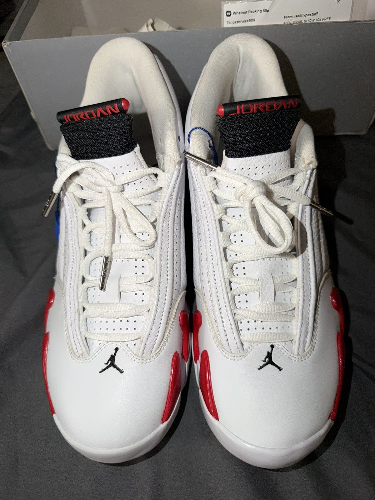 Jordan Brand Jordan 14 Retro ‘Rip Hamilton’ Size 8.5M Size US 8.5 / EU 41-42 - 3 Thumbnail