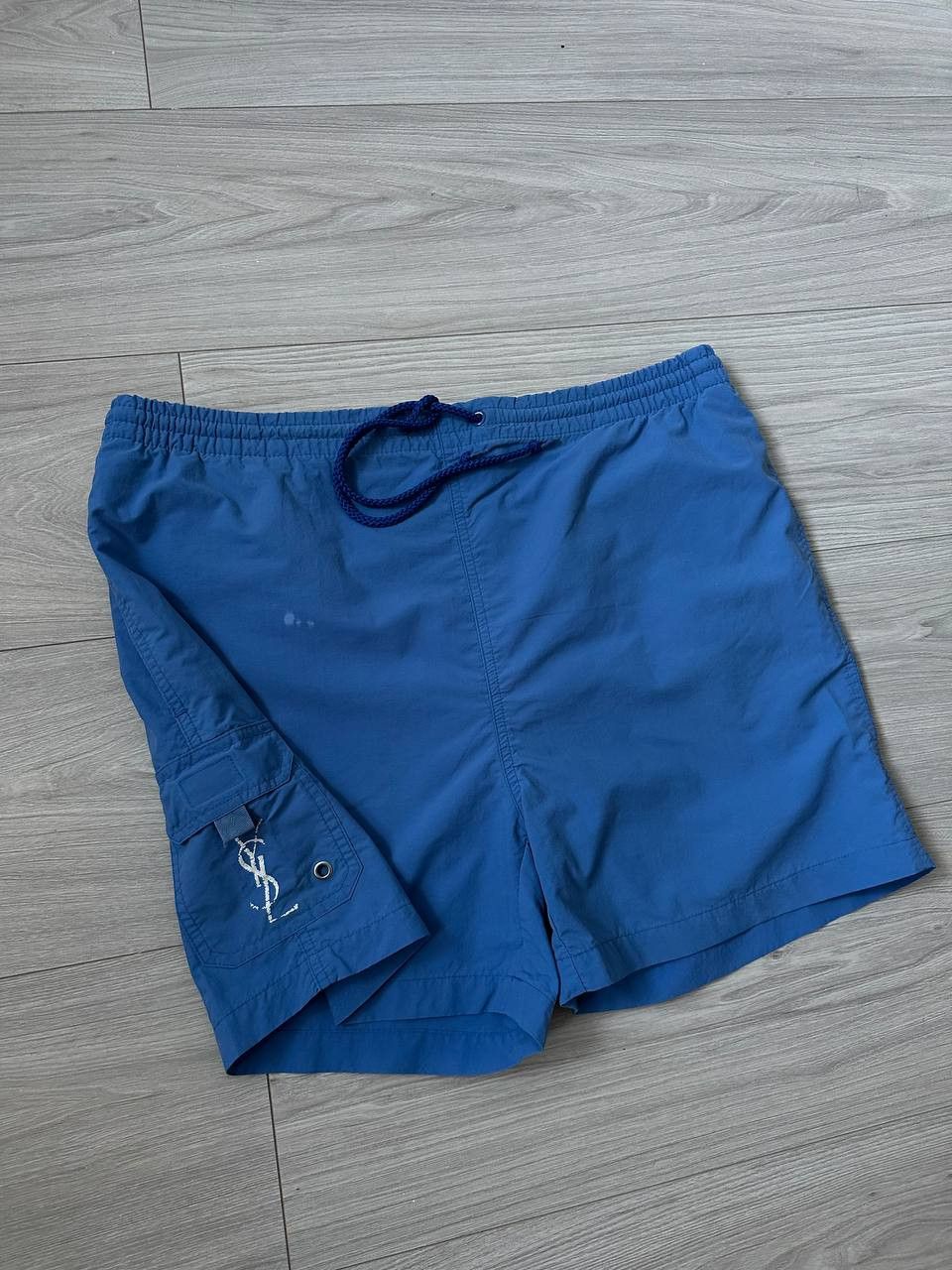 Yves Saint Laurent Vintage Y2K Yves Saint Laurent YSL Swim Shorts Size US 32 / EU 48 - 1 Thumbnail