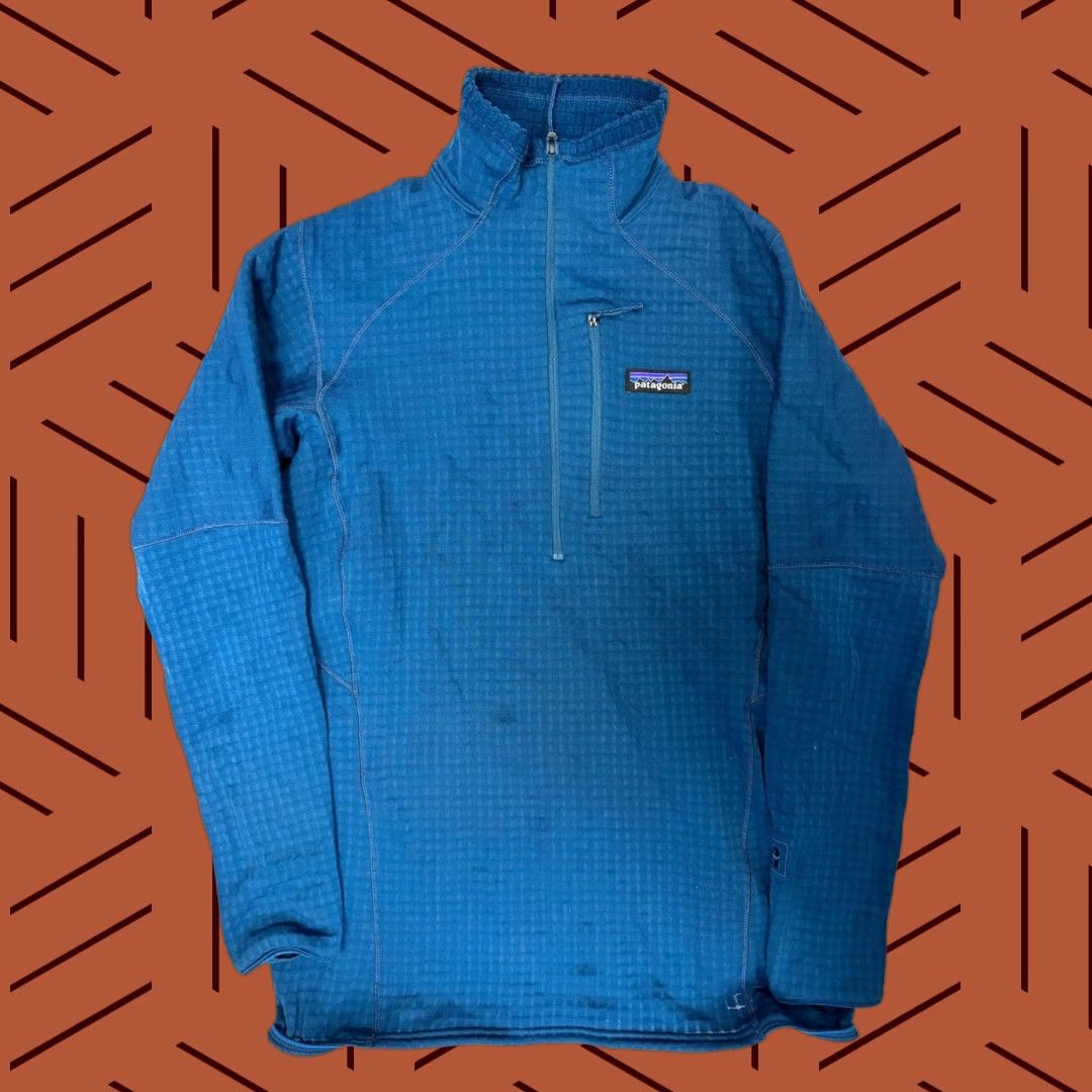 Patagonia Patagonia Women's R1 Pullover Size S Fleece Pullover Jacket Lagom Blue Size S / US 4 / IT 40 - 1 Thumbnail