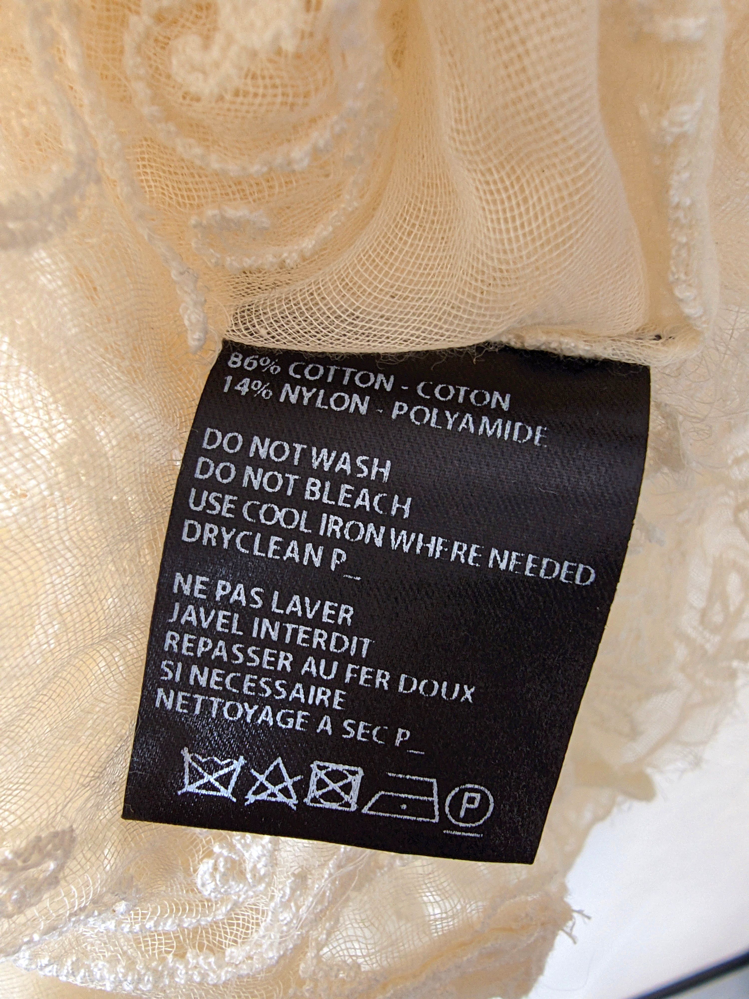 Ann Demeulemeester Ann Demeulemeester lace blouse Size S / US 4 / IT 40 - 5 Thumbnail