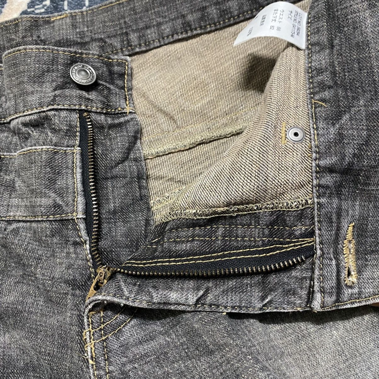 Japanese Brand Japanese Brand Denim Double Waist Jeans Size US 34 / EU 50 - 20 Thumbnail