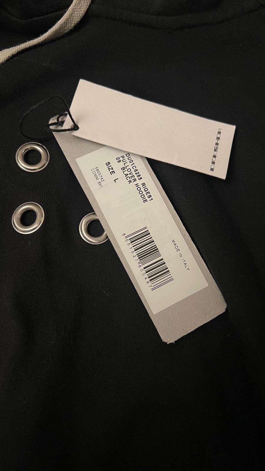 Rick Owens Drkshdw Rick Owens Eyelet hoodie Drkshdw Size US L / EU 52-54 / 3 - 3 Thumbnail