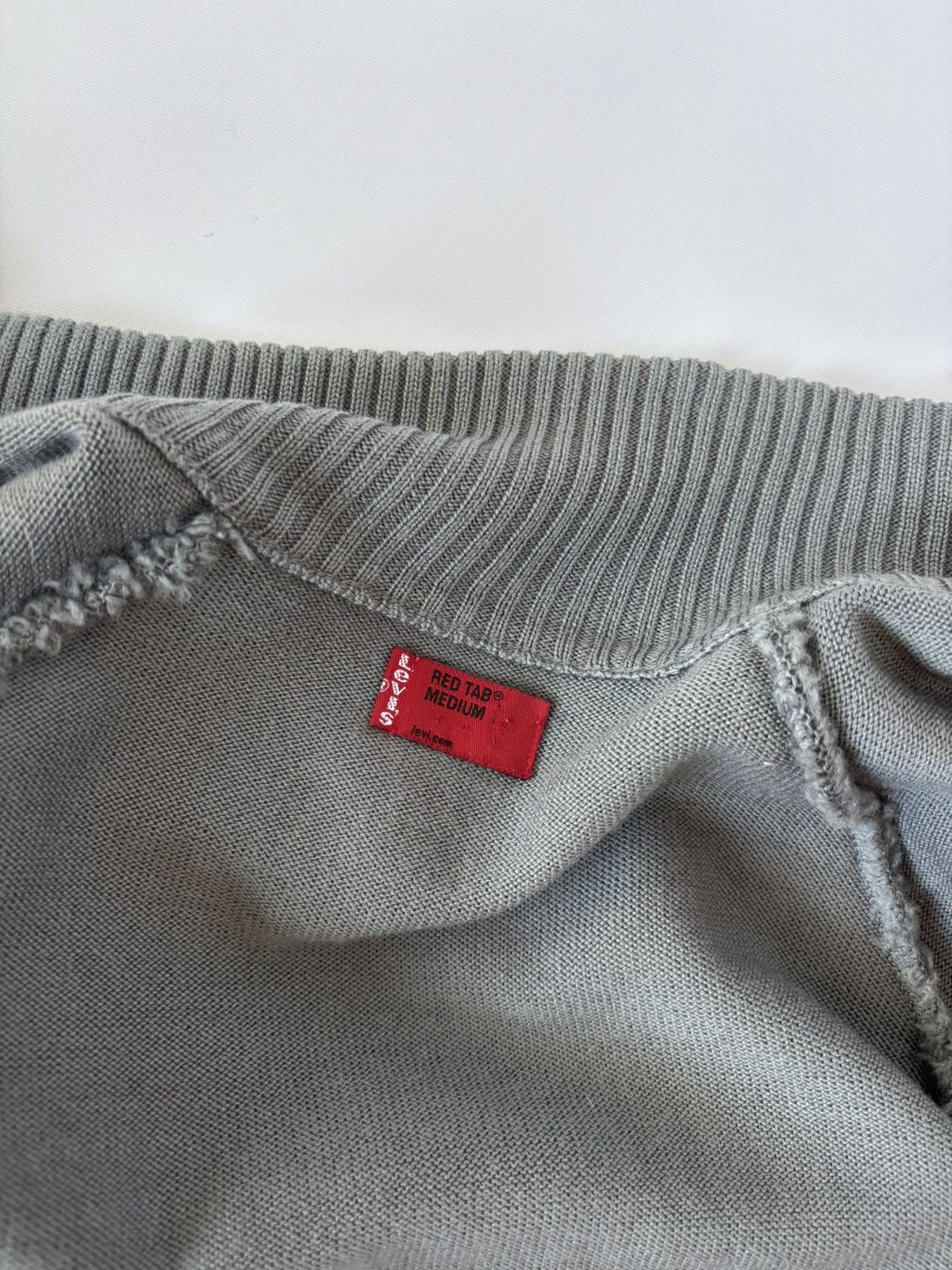 Levi's × Levi's Vintage Clothing × Vintage Levi's vintage zip-up merino wool sweater red tab 90s Size US M / EU 48-50 / 2 - 7 Thumbnail