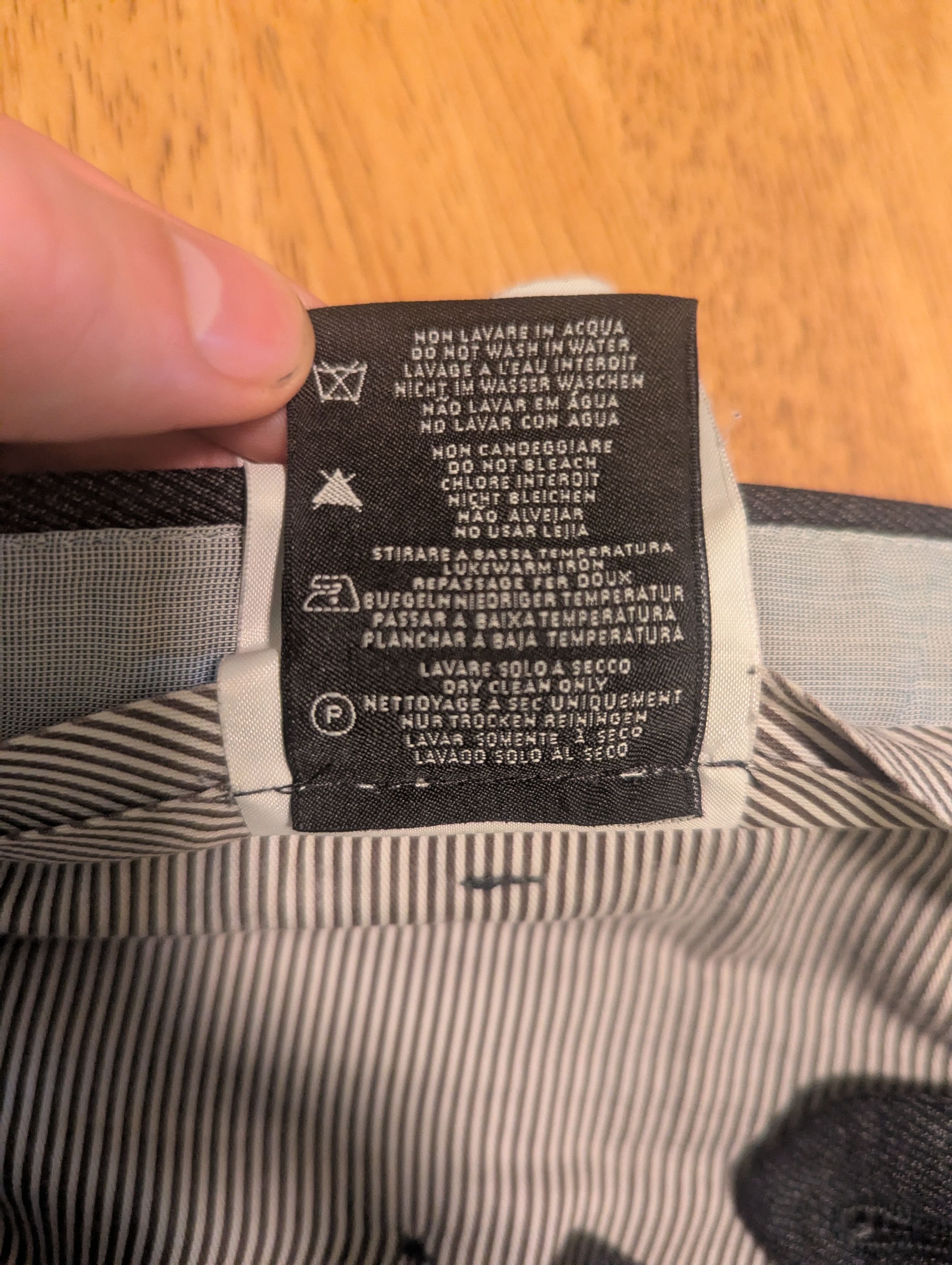 Ermenegildo Zegna Ermenegildo Zegna Gray Wool Trousers 34x30 Size 40R - 7 Thumbnail