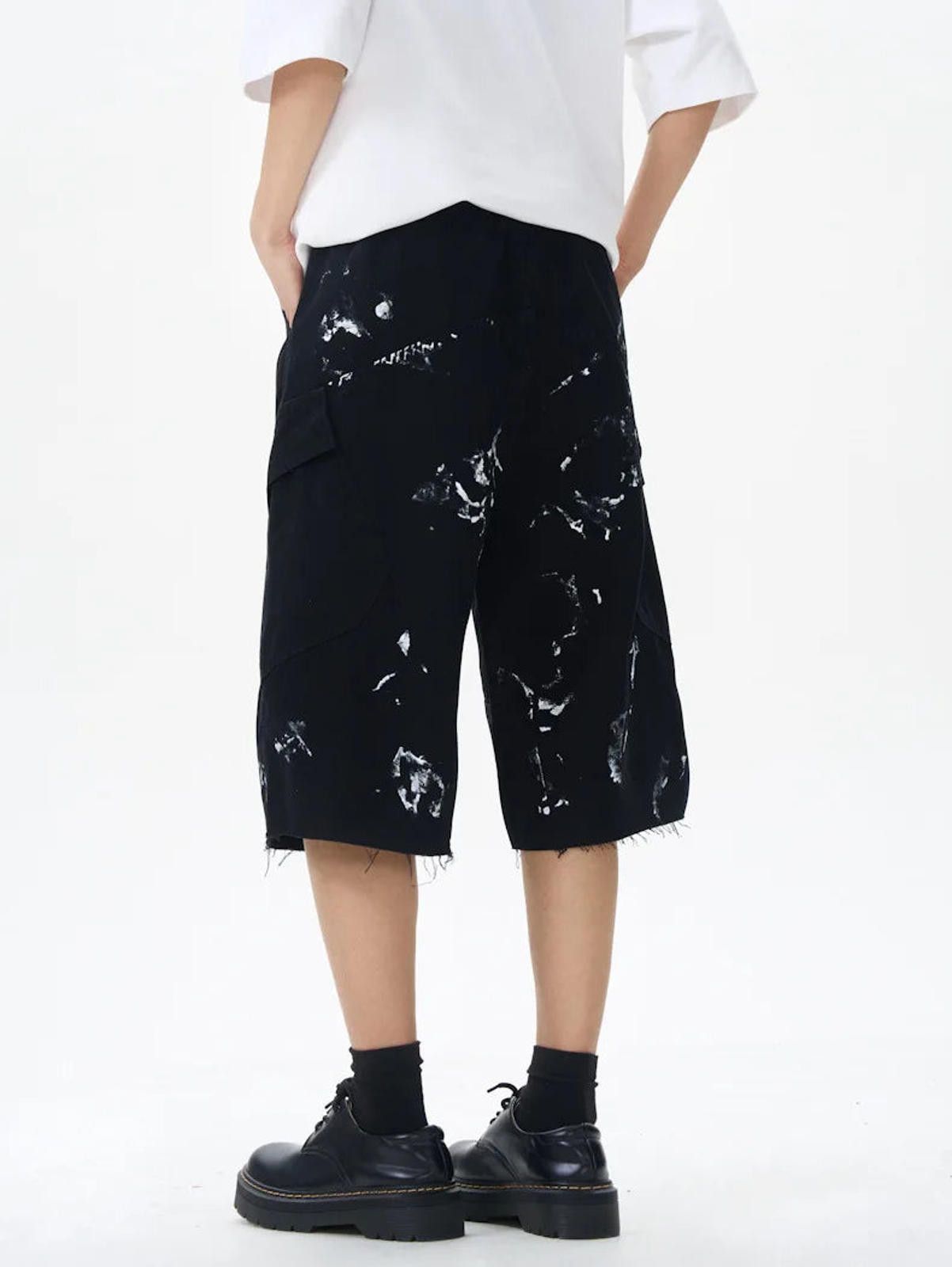 Other Paint Splash Raw Hem Jorts Size US 32 / EU 48 - 10 Thumbnail