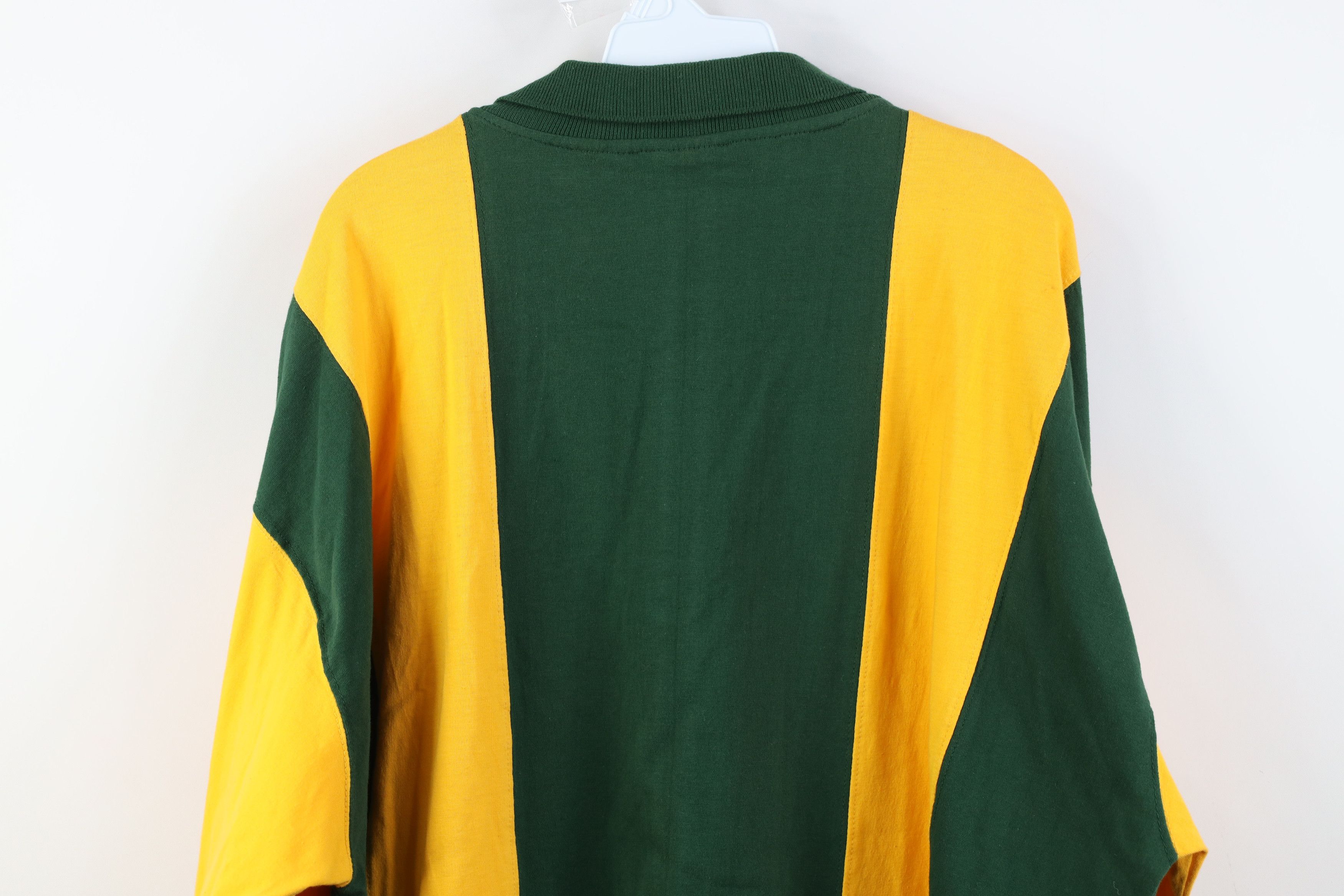 Vintage Vintage 90s Green Bay Packers Long Sleeve Polo Shirt Size US XL / EU 56 / 4 - 14 Thumbnail