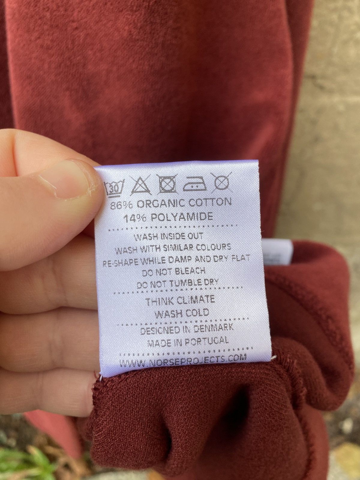 Norse Projects Norse Projects Harfdan Towelling Overdyed Sweatshirt Size M Size US M / EU 48-50 / 2 - 12 Thumbnail