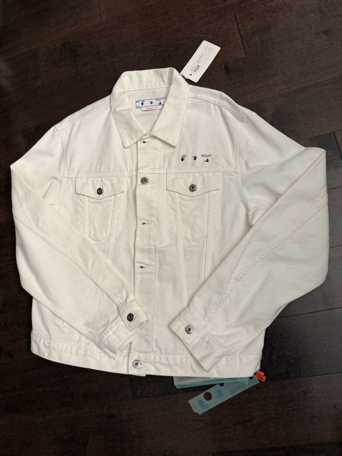 Off-White Off White Denim Jacket Size US S / EU 44-46 / 1 - 1 Thumbnail