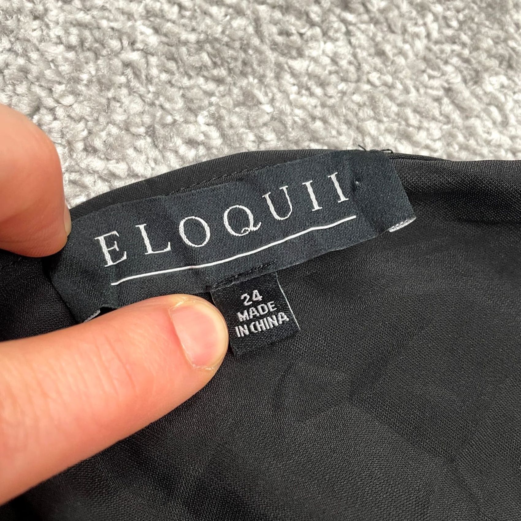 Vintage Eloquii Tank Womens 24 Black Cropped Sleeveless V-Neck Elastic Waist NWT New Plus Size Shirt Tee Top Linked: Tank top Size 4XL / US 24-26 - 6 Thumbnail