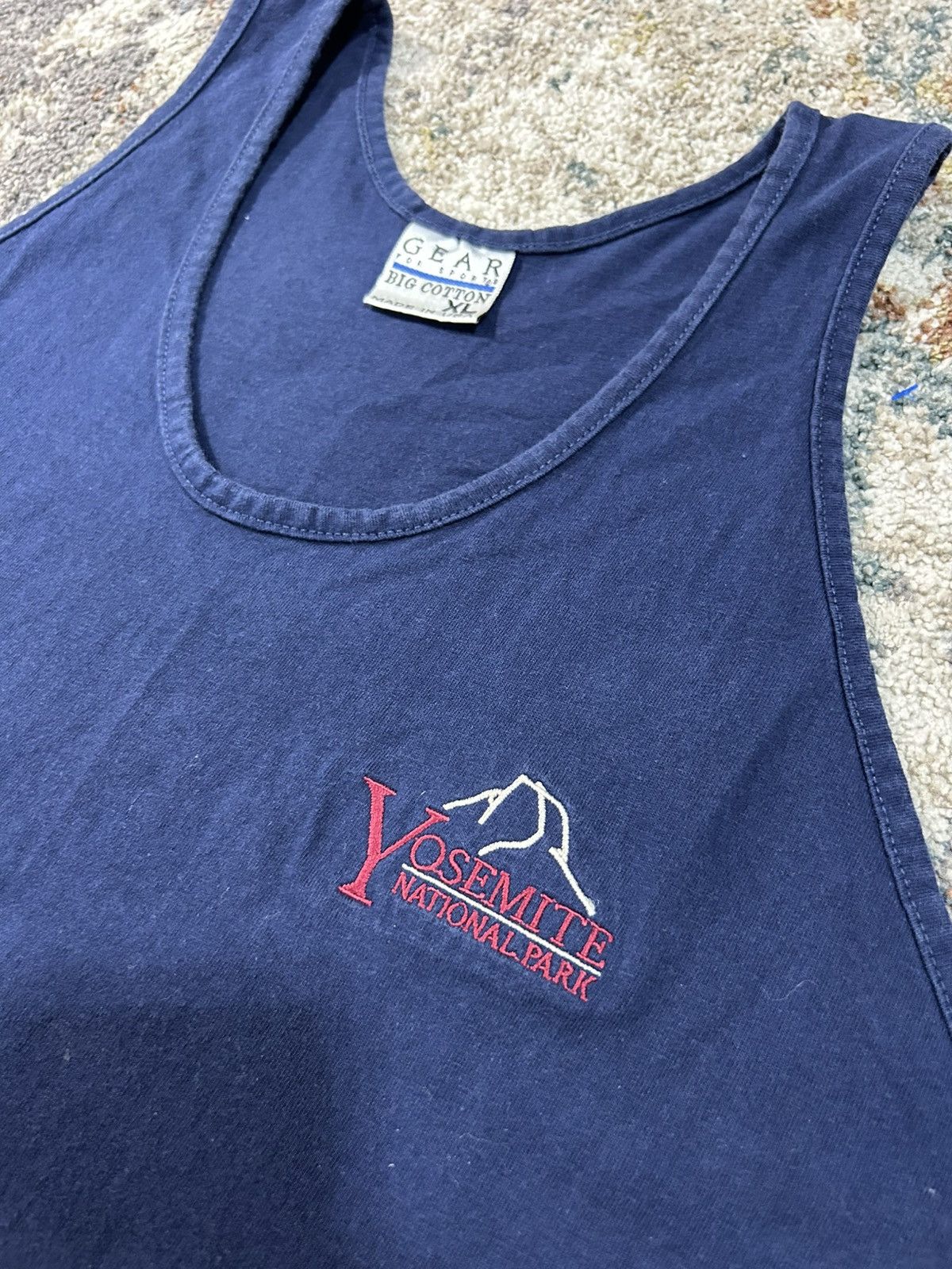 Vintage 80s Yosemite Tank Top Made in USA