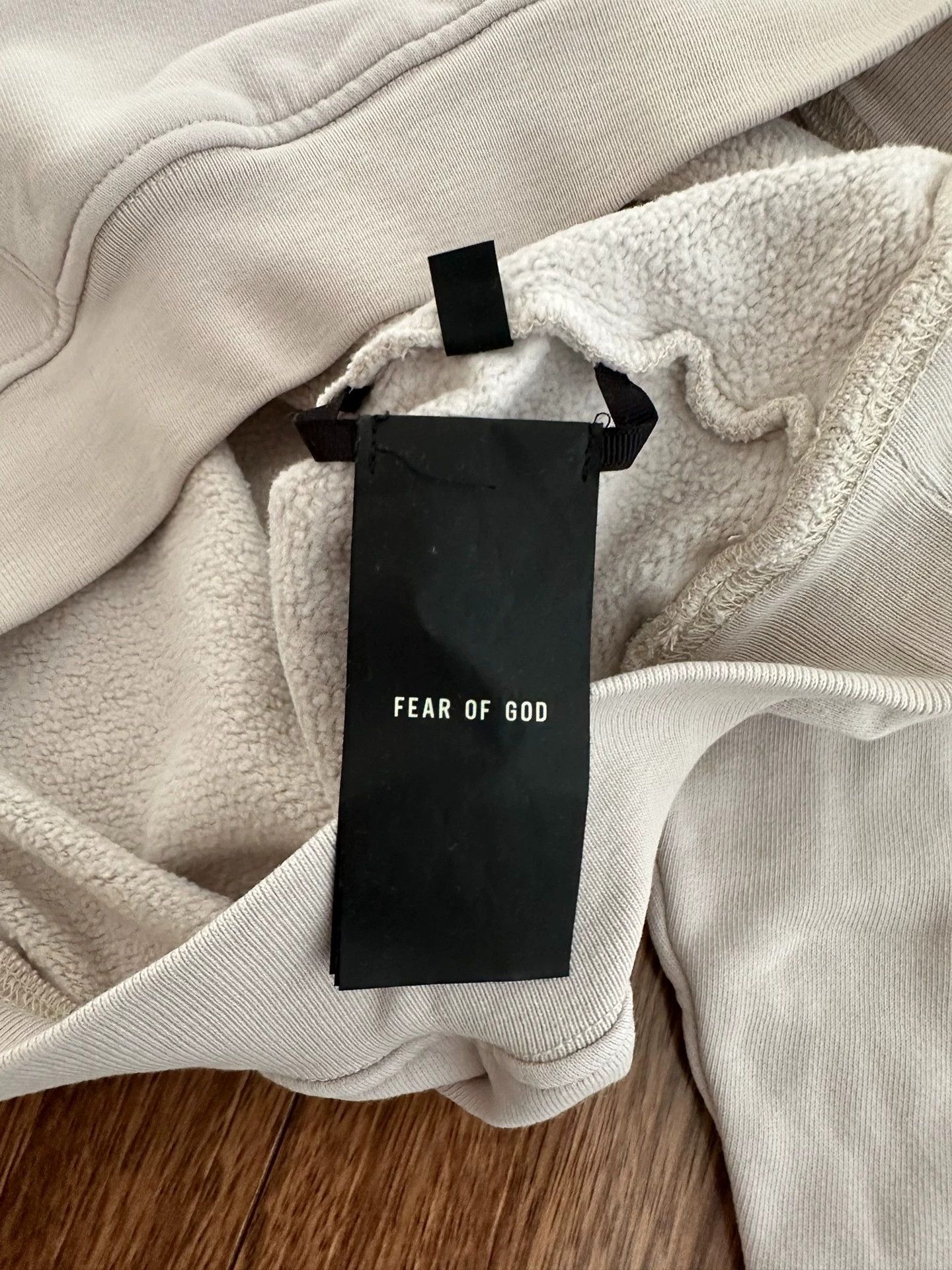 Fear of God FOG 7th Vintage Fade Flocked Hoodie S (Oversized) Size US S / EU 44-46 / 1 - 3 Thumbnail