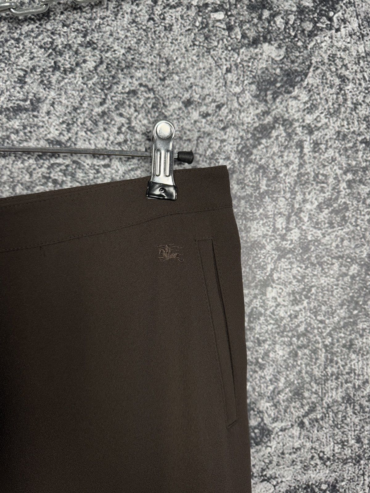 Burberry Women’s Burberry London Classic Pants Luxury Trousers Sz 48 Size 34" / US 12 / IT 48 - 6 Thumbnail