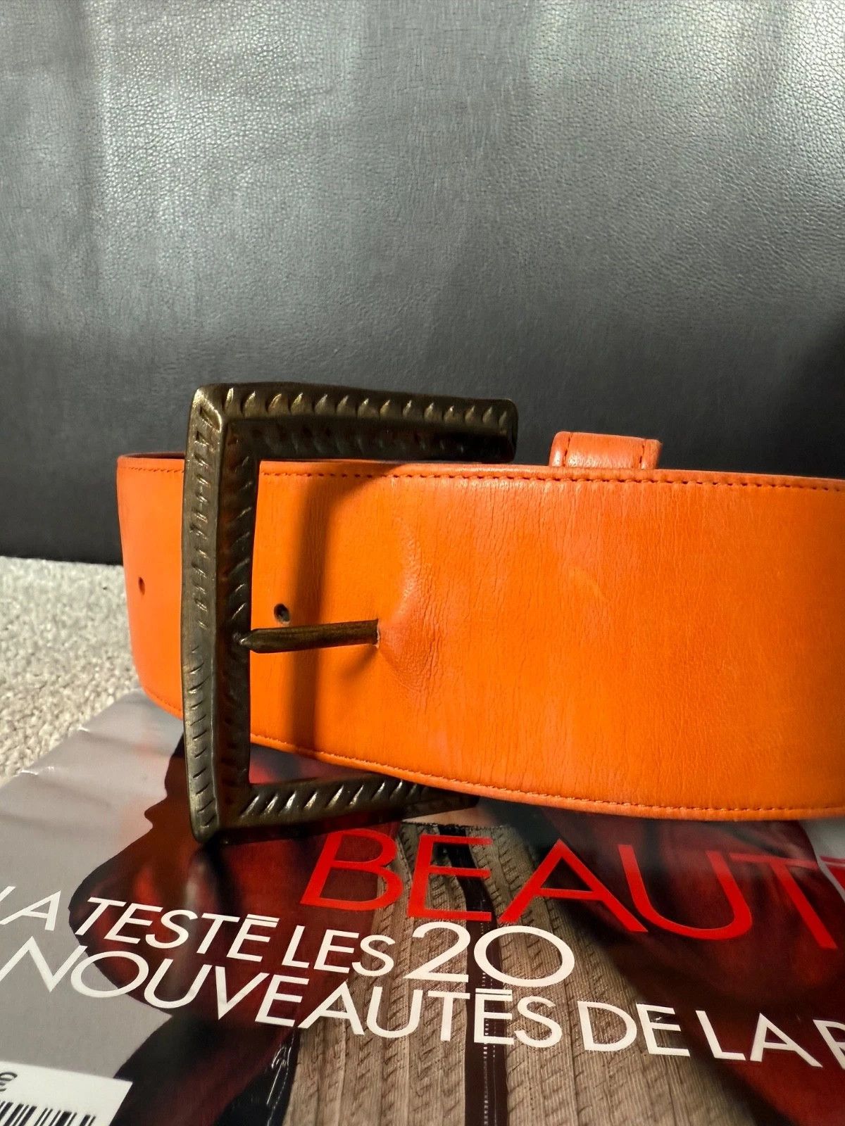 Lanvin Lanvin leather belt size s Size ONE SIZE - 2 Thumbnail