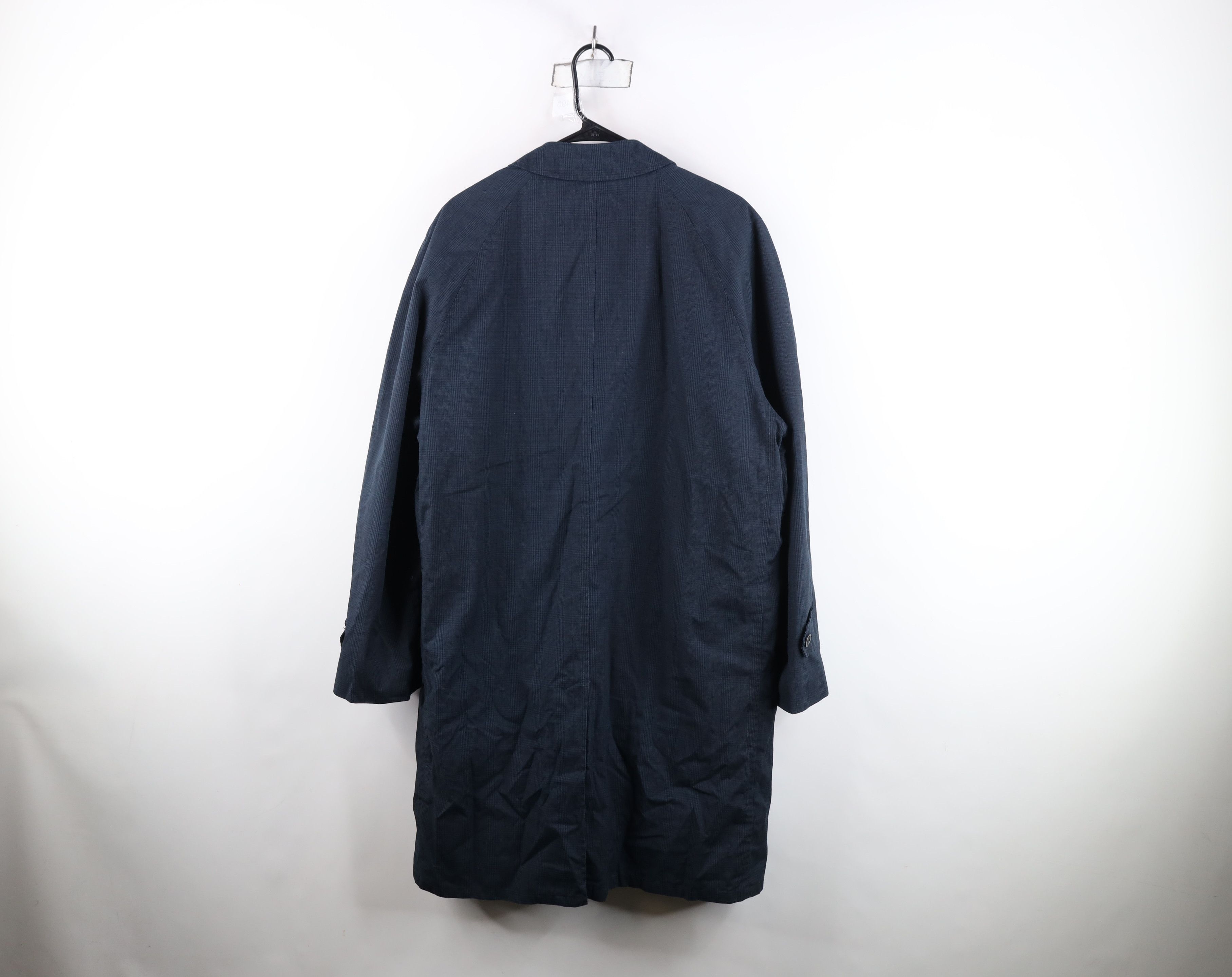 Vintage Vintage 50s 60s Streetwear Trench Coat Rain Jacket Plaid USA Size US XXL / EU 58 / 5 - 13 Thumbnail