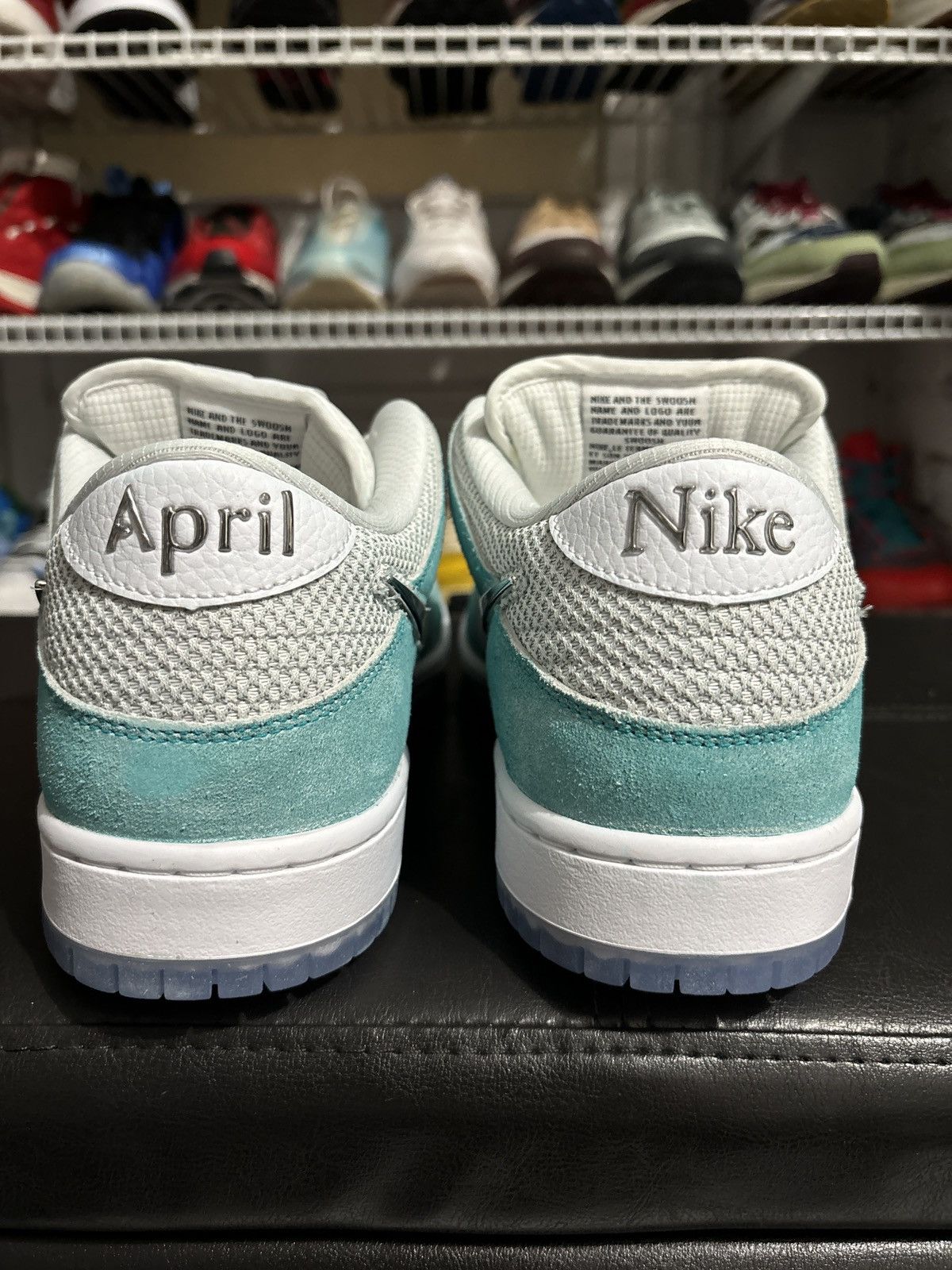 Nike Nike Dunk Low SB “April Skateboards” Size US 12 / EU 45 - 6 Thumbnail