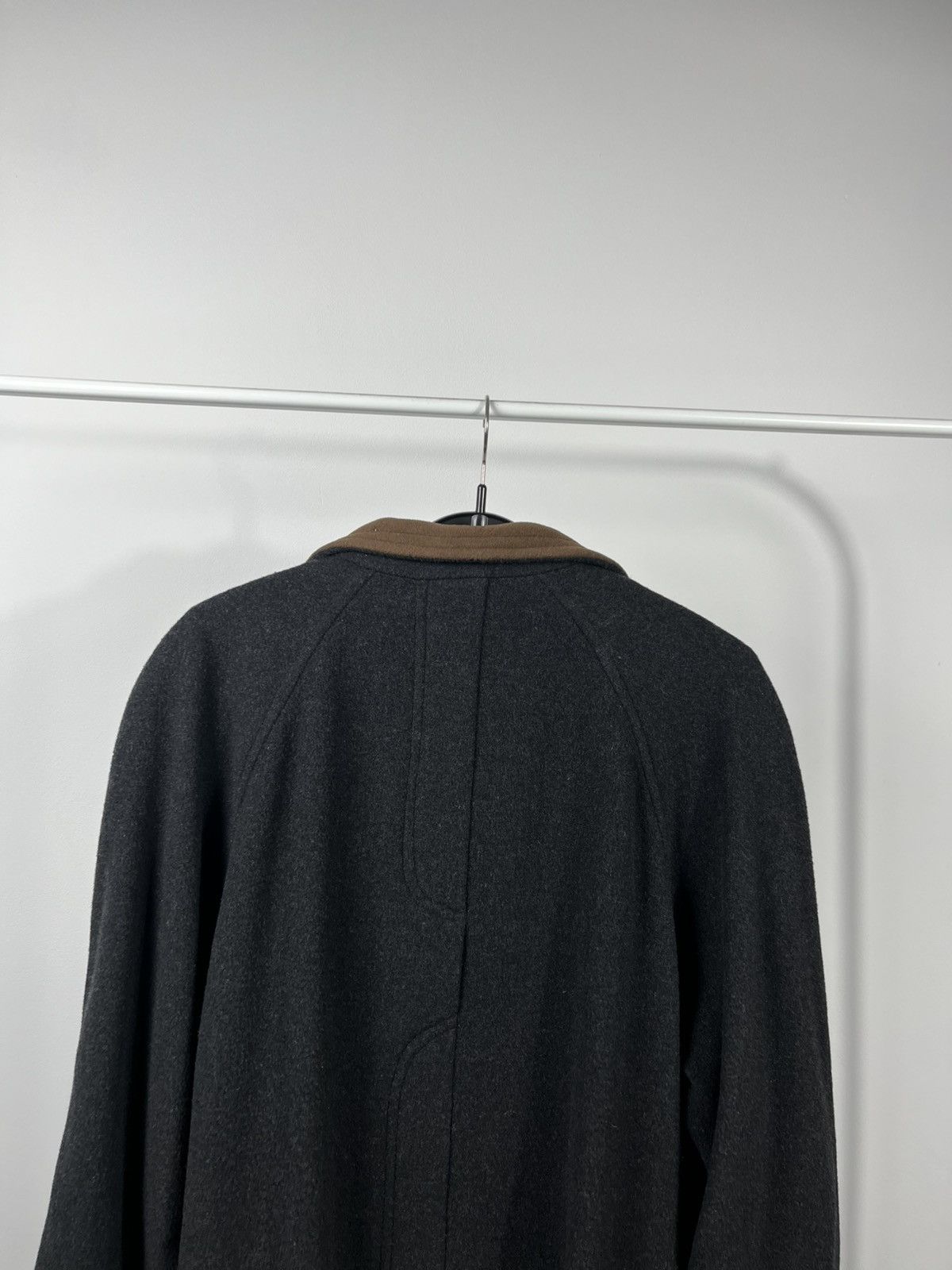 Other Women’s Wool Cashmere Long Coat Dark Grey Size UK 42 Size L / US 10 / IT 46 - 14 Thumbnail