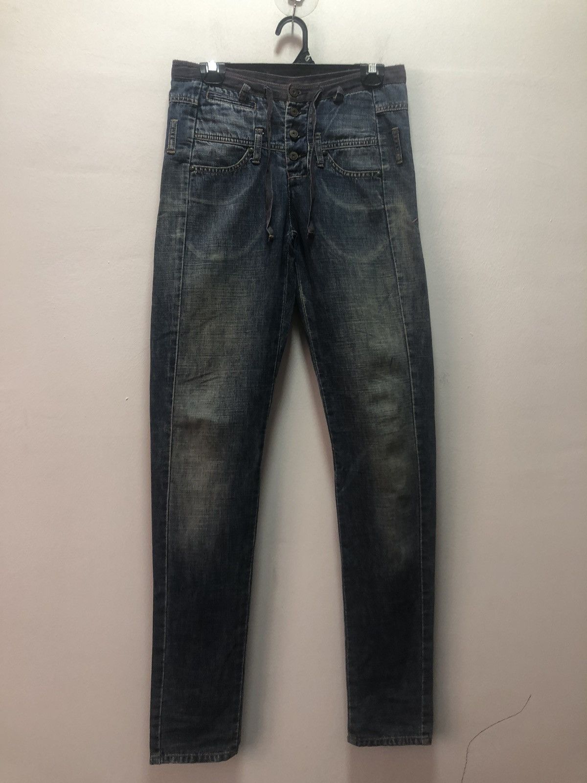 Marithe + Francois Girbaud MARITHE FRANCOIS GIRBAUD Denim Pants Slim Double Pocket Size US 30 / EU 46 - 1 Thumbnail