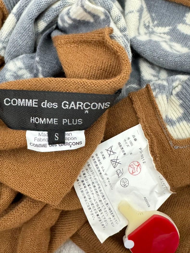 Comme des Garcons Comme Des Garcons Flower stitching wool knit top Size S / US 4 / IT 40 - 8 Thumbnail