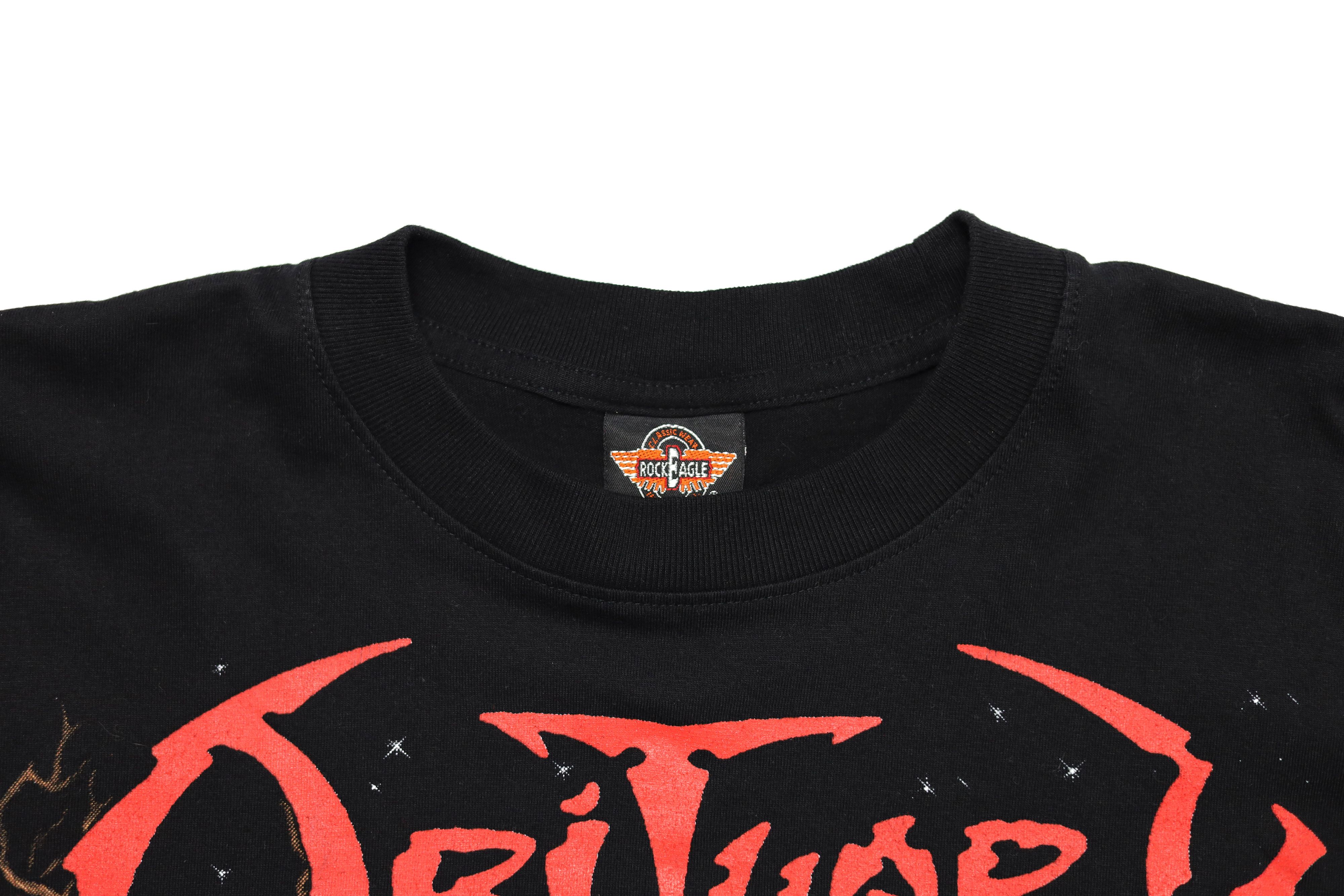 Band Tees Vintage Obiutary Cause of Death Band Tees Rock Eagle Size US M / EU 48-50 / 2 - 4 Thumbnail