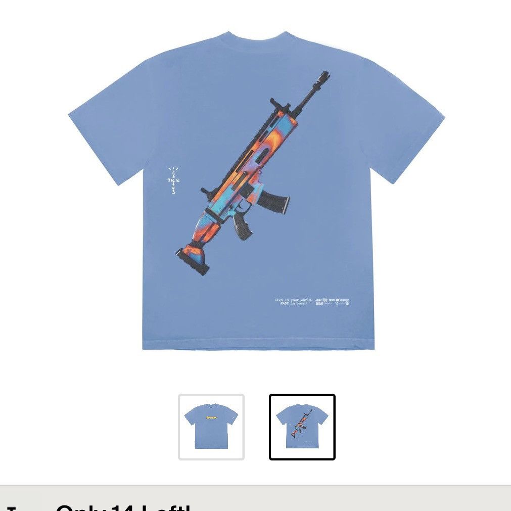 Travis Scott Travis Scott The Scotts Astro Goosebumps Tee Size US XL / EU 56 / 4 - 2 Thumbnail