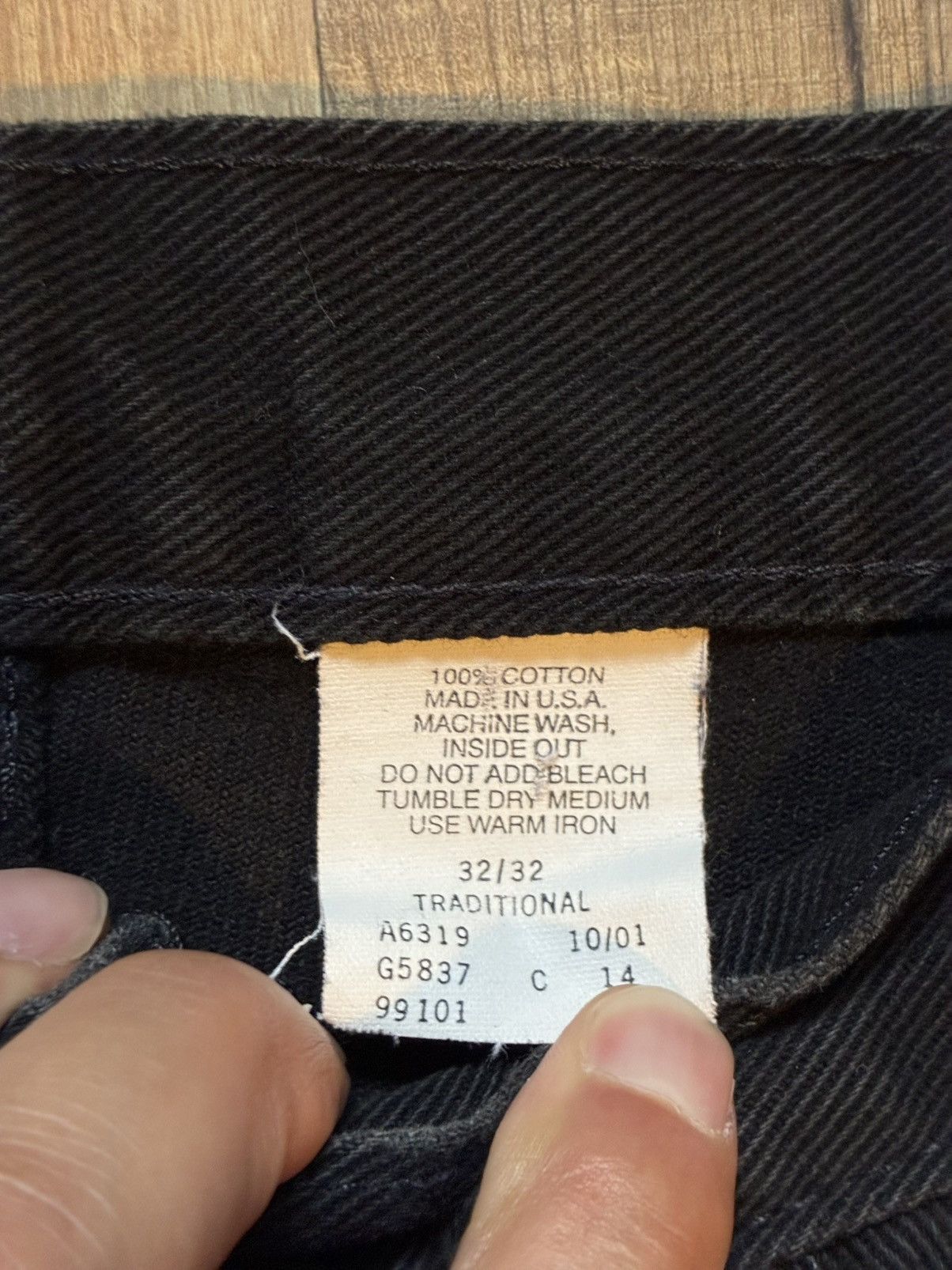 Harley Davidson Vintage Harley Davidson black denim Size US 32 / EU 48 - 5 Thumbnail