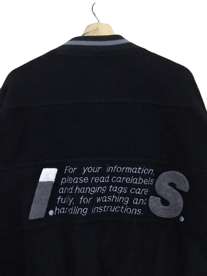 Issey Miyake Vintage 80's Issey Miyake Care Label Leather Sleeve Jackets Size US M / EU 48-50 / 2 - 4 Thumbnail