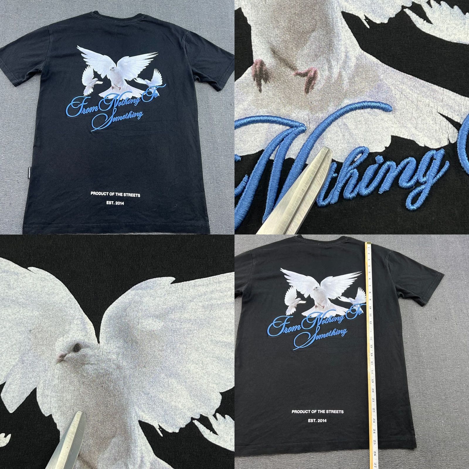 Hoodrich Hoodrich Flight Shirt Mens XS Black White Tee Short Sleeves Size US XS / EU 42 / 0 - 9 Thumbnail